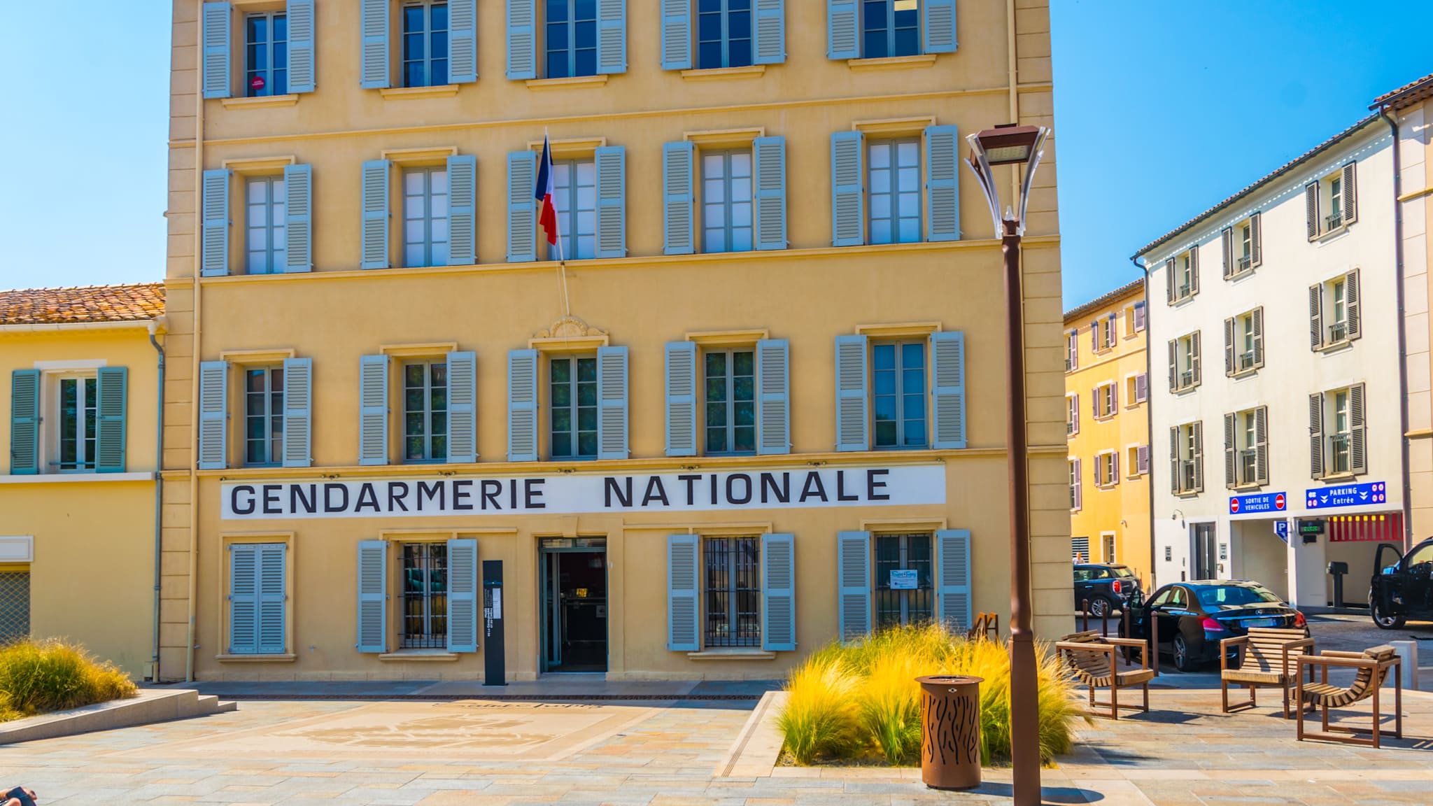 Das Musée de la Gendarmerie et du Cinéma, Saint-Tropez, Frankreich