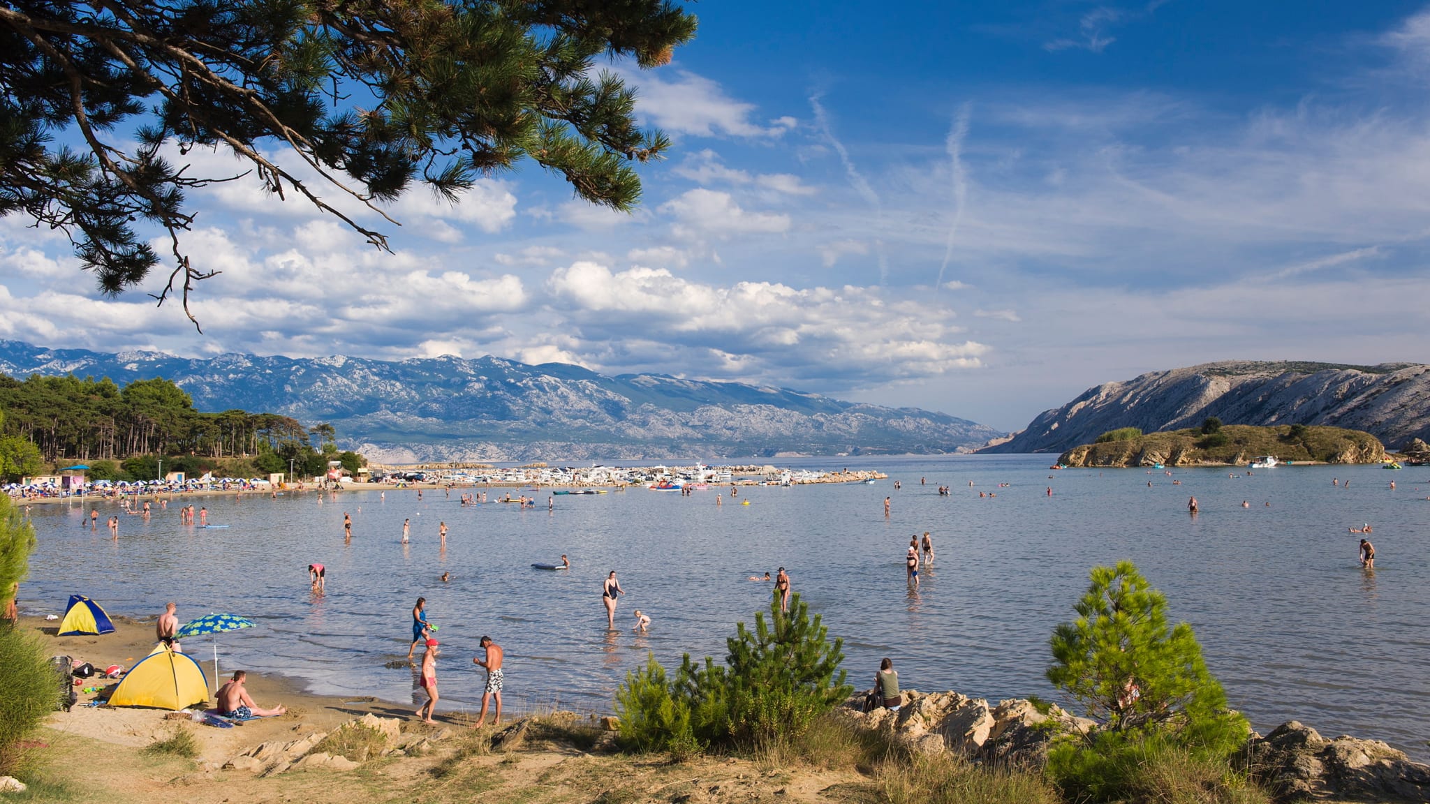 Die 7 besten Strände für Familien auf der Insel Rab