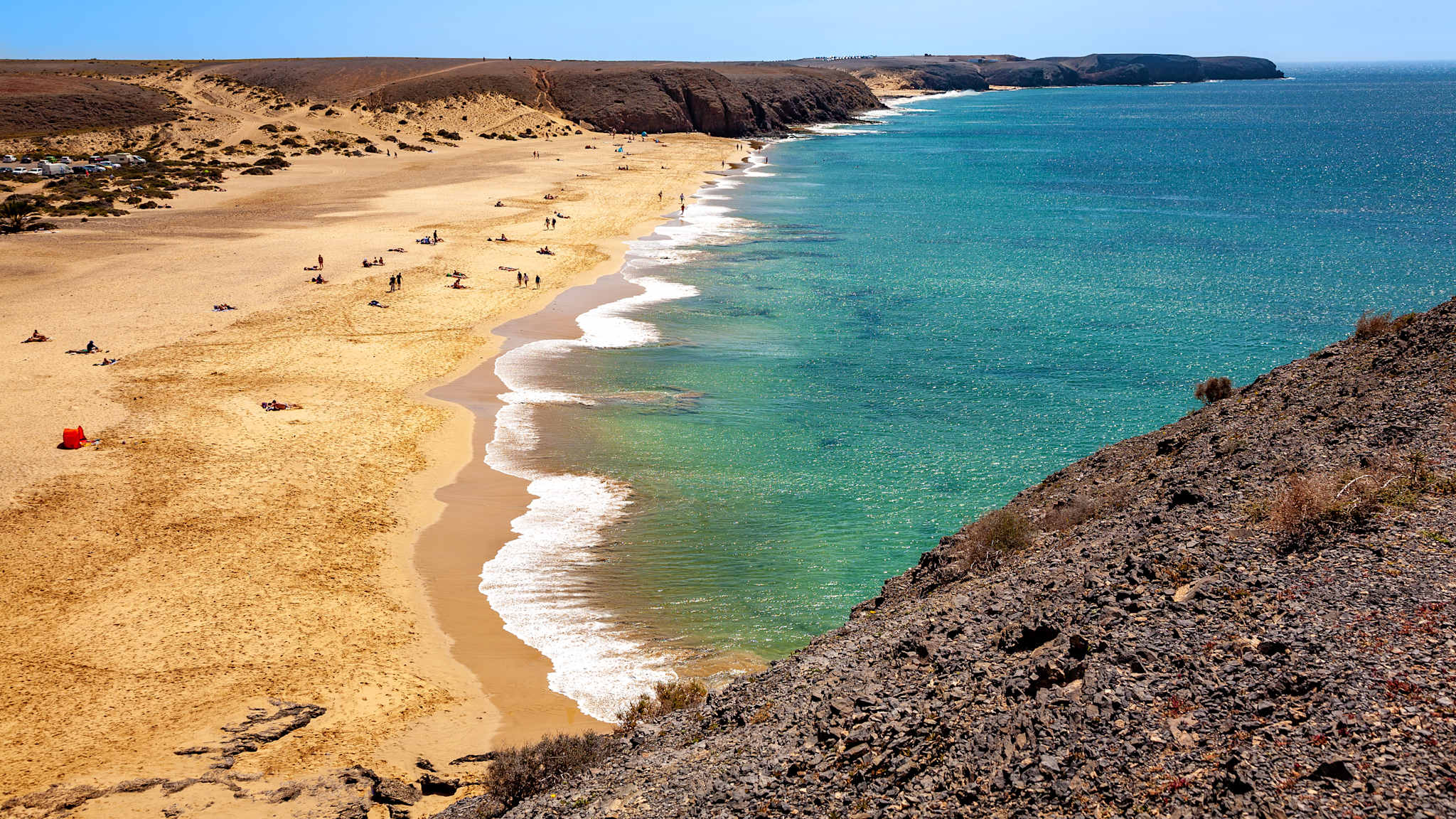 Playa Mujeres, Lanzarote, Kanaren