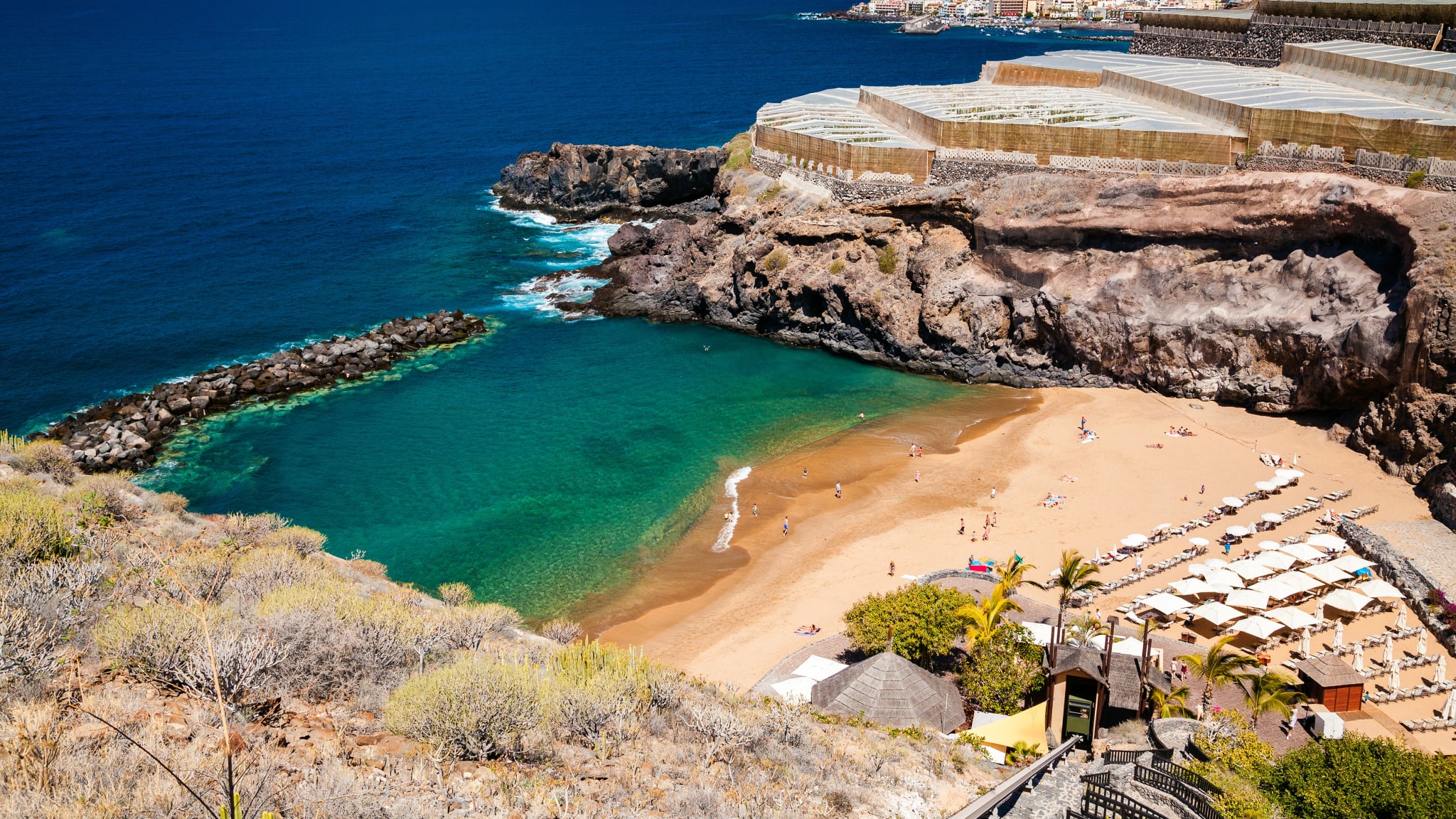 Der Playa de Abama, Teneriffa, Spanien © stock.adobe.com - Anna Lurye