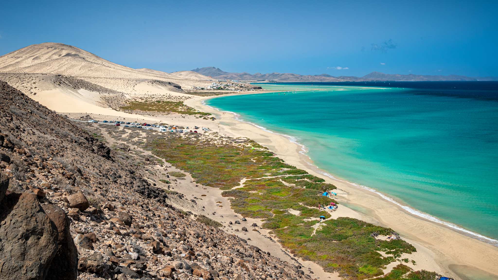 Playa de Sotavento de Jandía – Strand auf Fuerteventura. Mit Video
