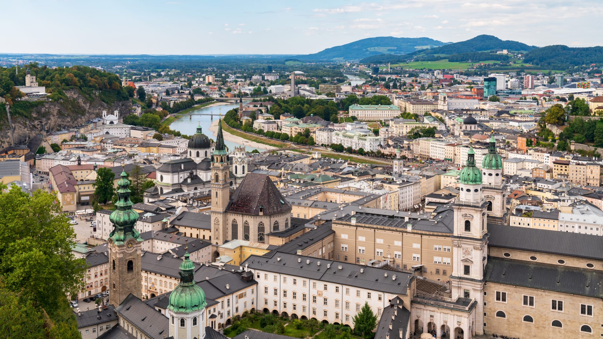 Salzburger Altstadt, Österreich © Oleg Sibiriakov/iStock / Getty Images Plus via Getty Images