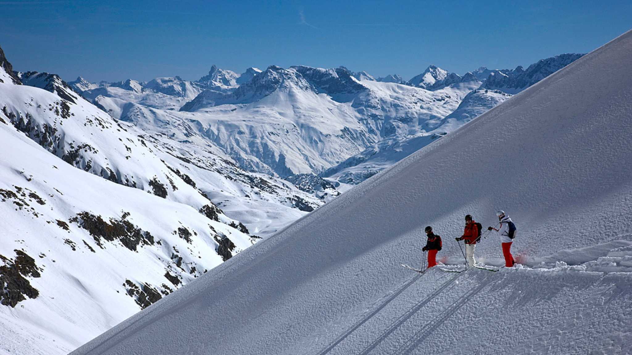 Ski Arlberg, Vorarlberg, Österreich ©Hans-Peter Huber/HUBER IMAGES