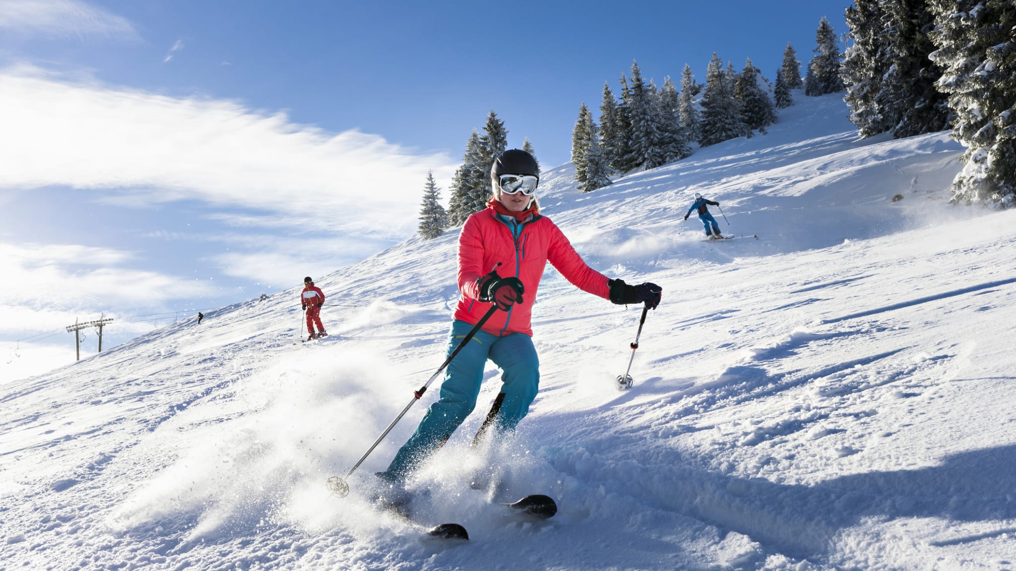 Skifahren in Sudelfeld © Lumi Images/Pupeter-Secen/Collection Mix: Subjects via Getty Images