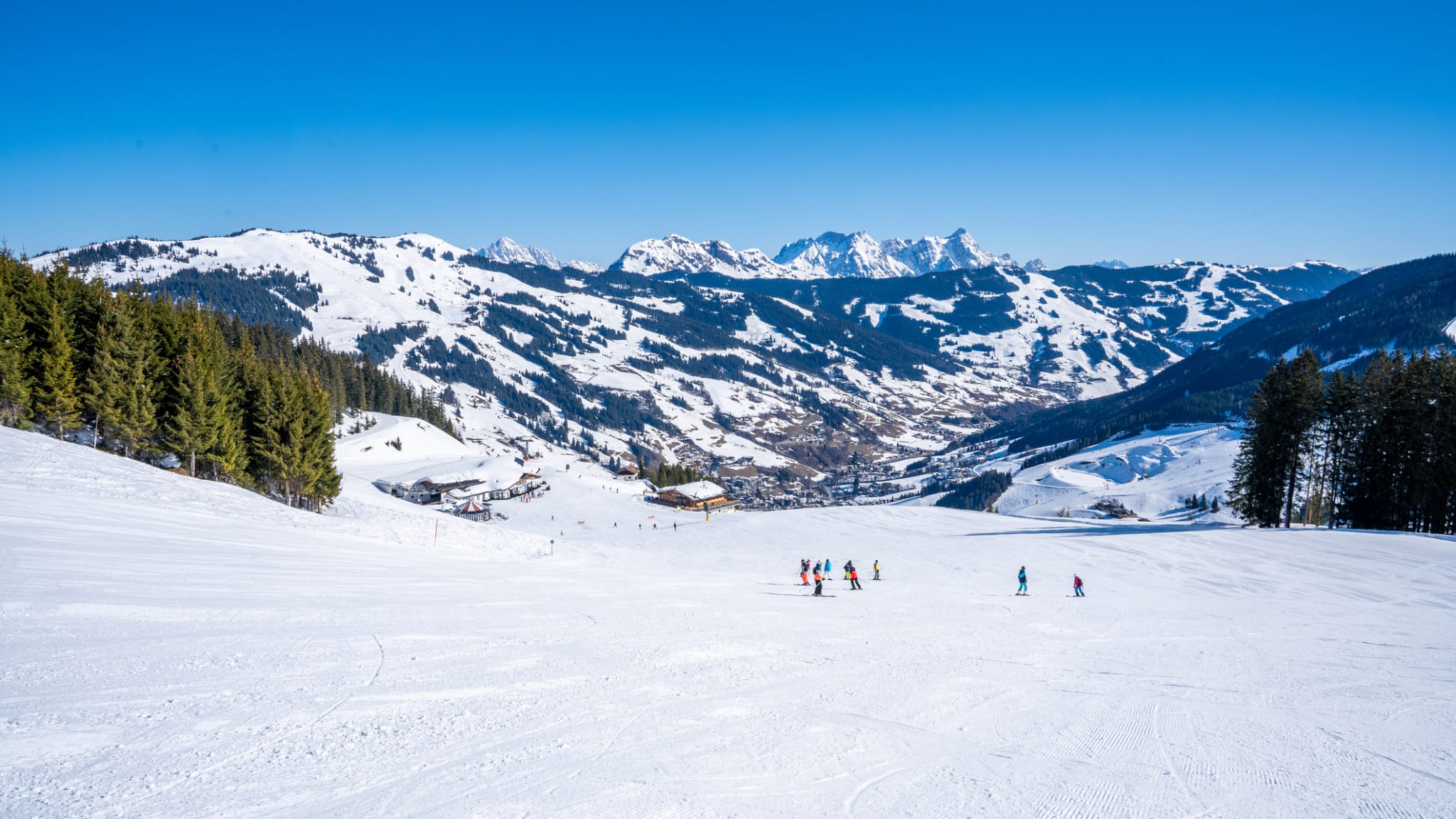 Skigebiet Flumserberg, Schweiz ©iStock.com/Ingus Kruklitis