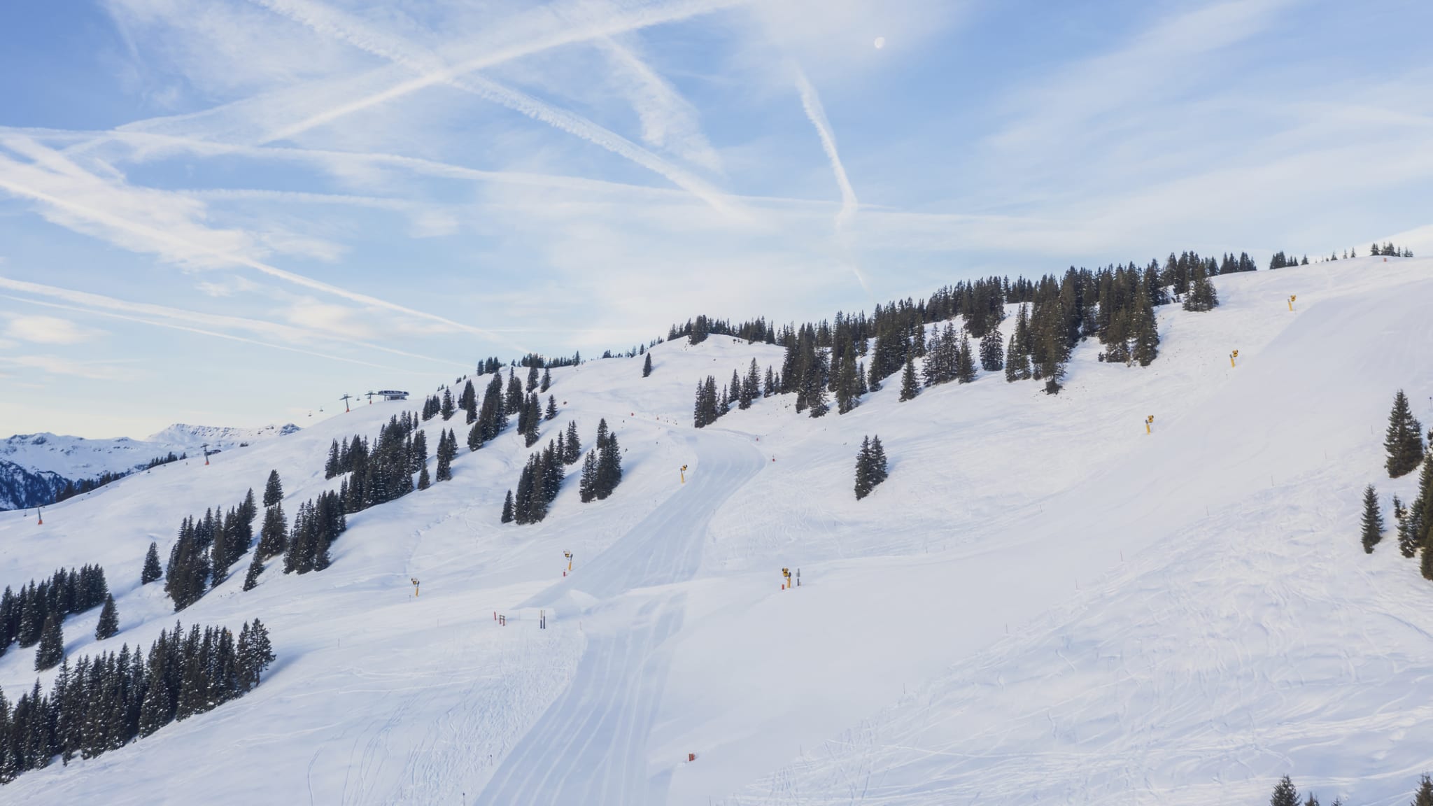 Skipiste Saalbach-Hinterglemm, Österreich © Malorny/Moment via Getty Images