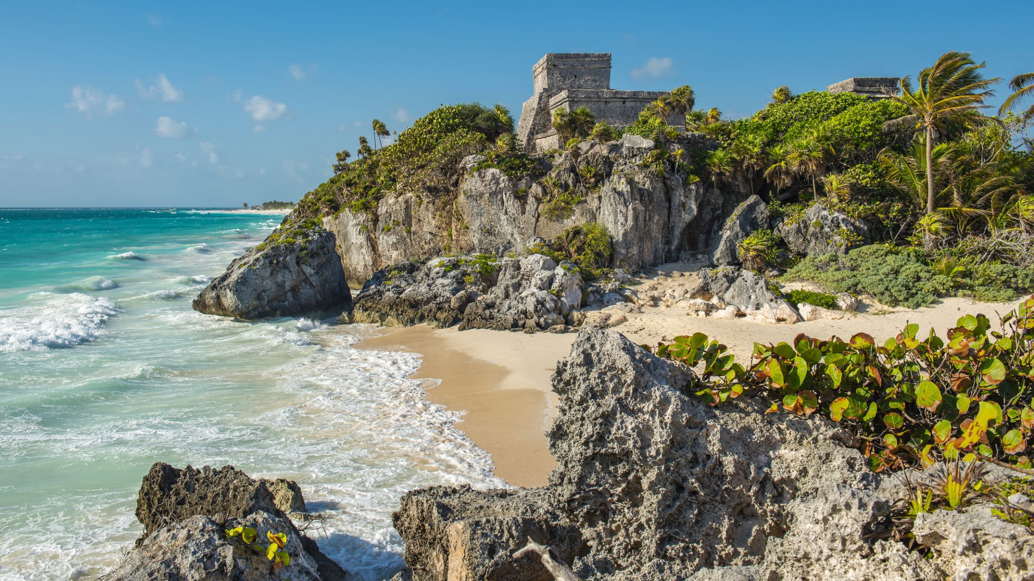 Strand und Meer in Tulum, Mexiko © SL_Photography/iStock / Getty Images Plus vis Getty Images