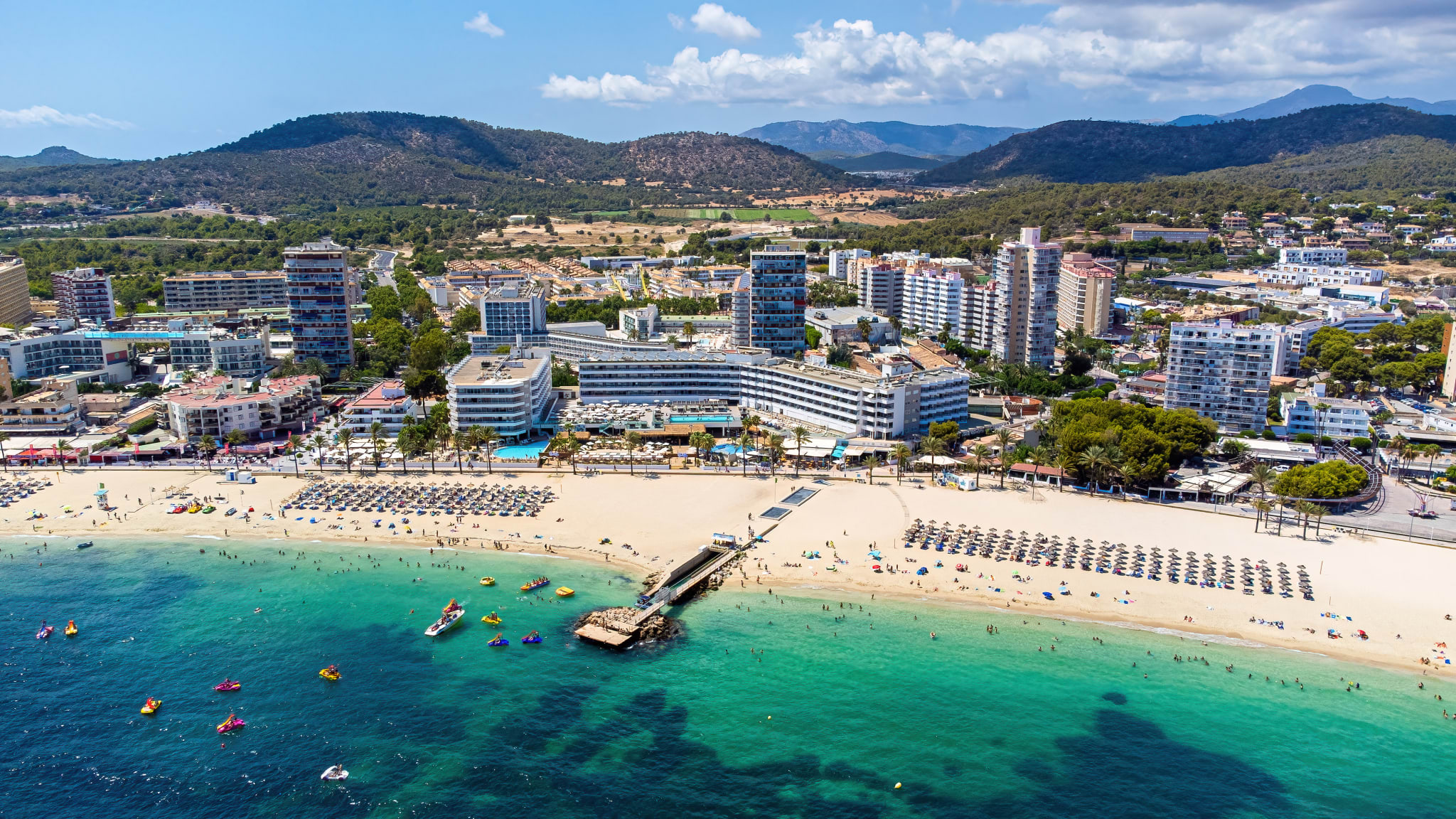 Strand von Magaluf auf Mallorca, Spanien © stock.adobe.com - Alexandre ROSA