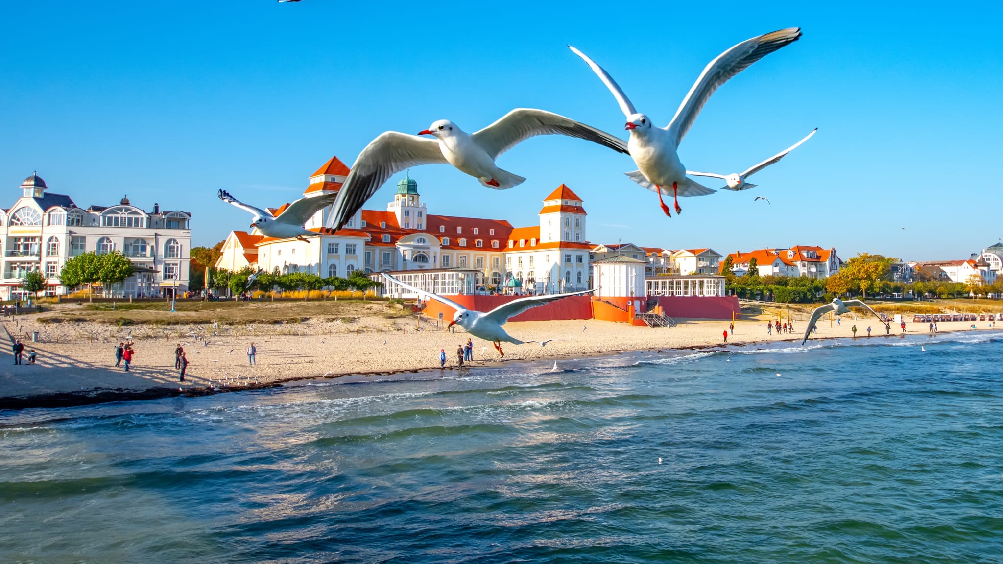 Strandpromenade von Binz, Rügen © Comofoto - stock.adobe.com