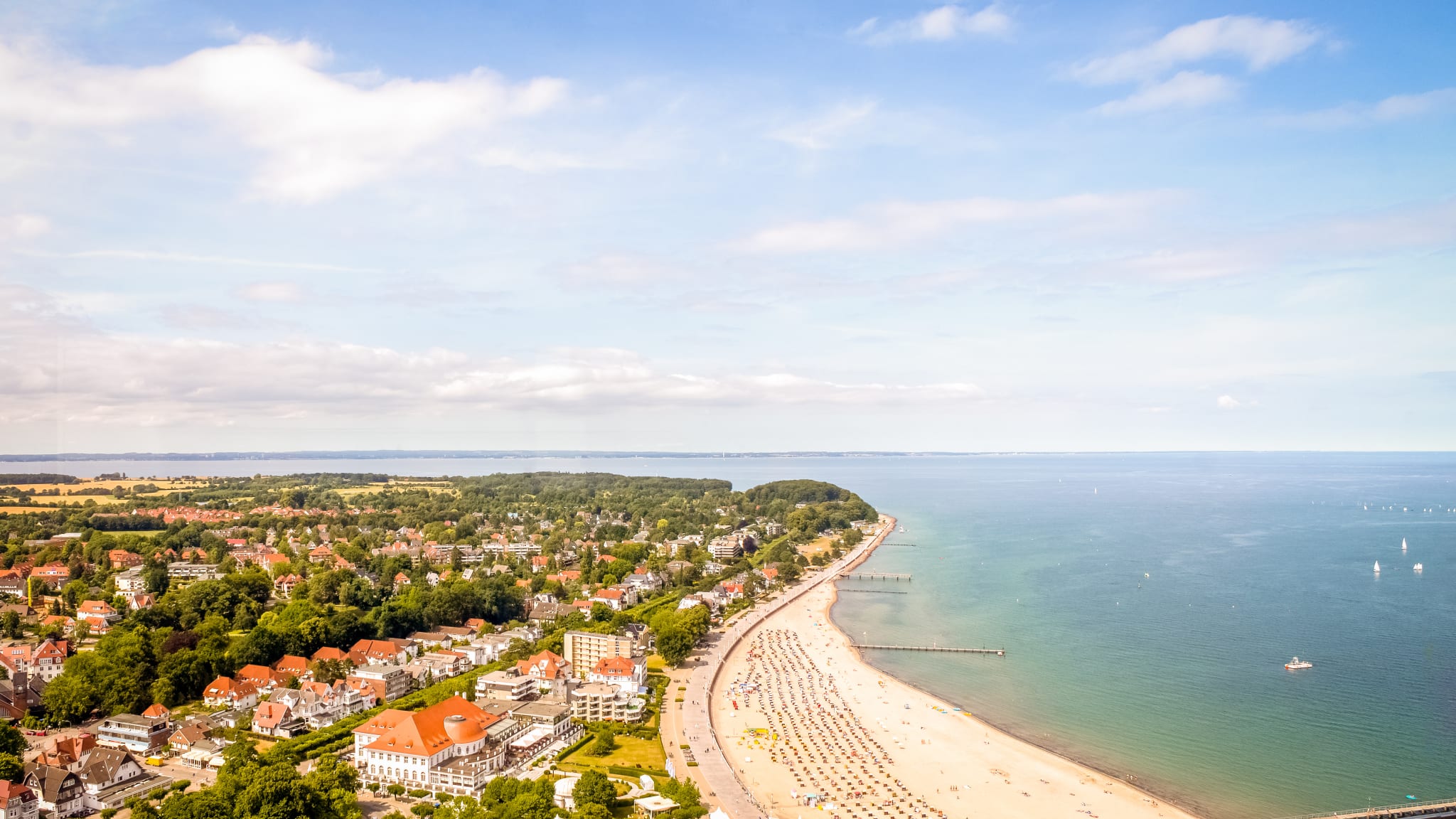Panoramablick auf Travemünde © Sina Ettmer - stock.adobe.com