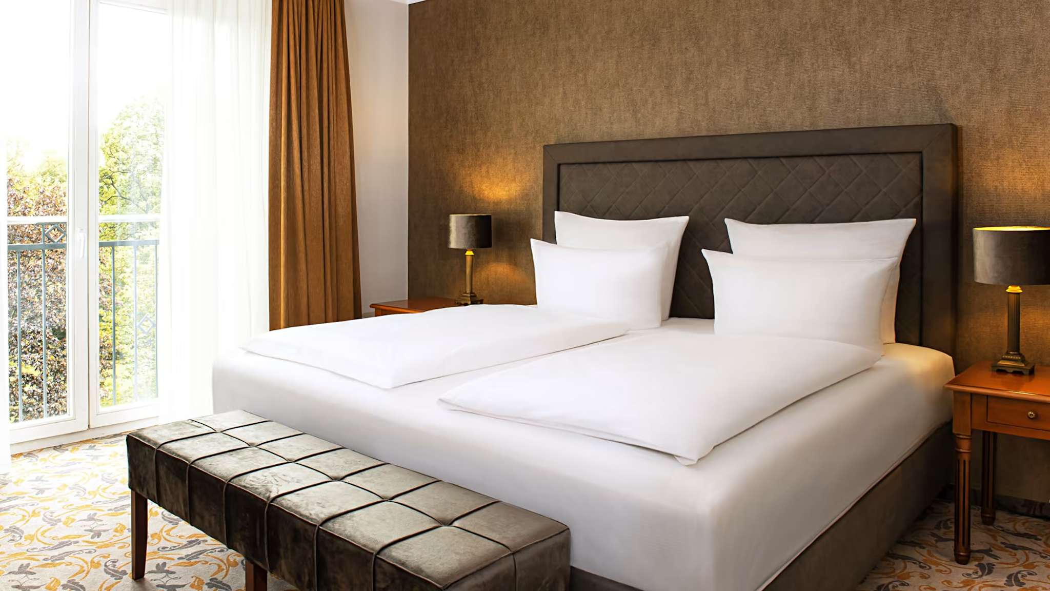 Doppelzimmer eines Hotels