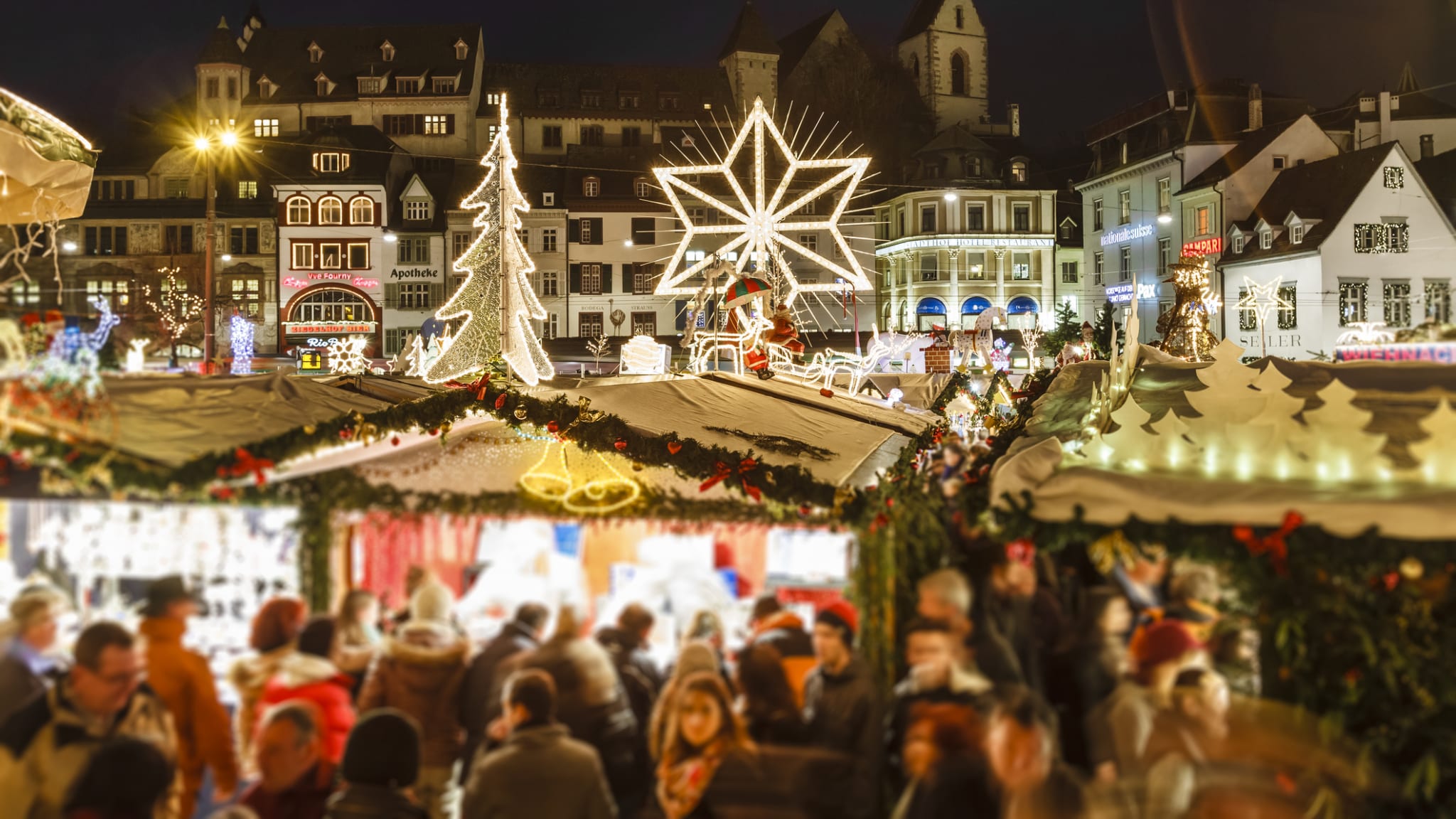 Weihnachten in Basel, Schweiz ©Flavio Vallenari/iStock / Getty Images Plus via Getty Images