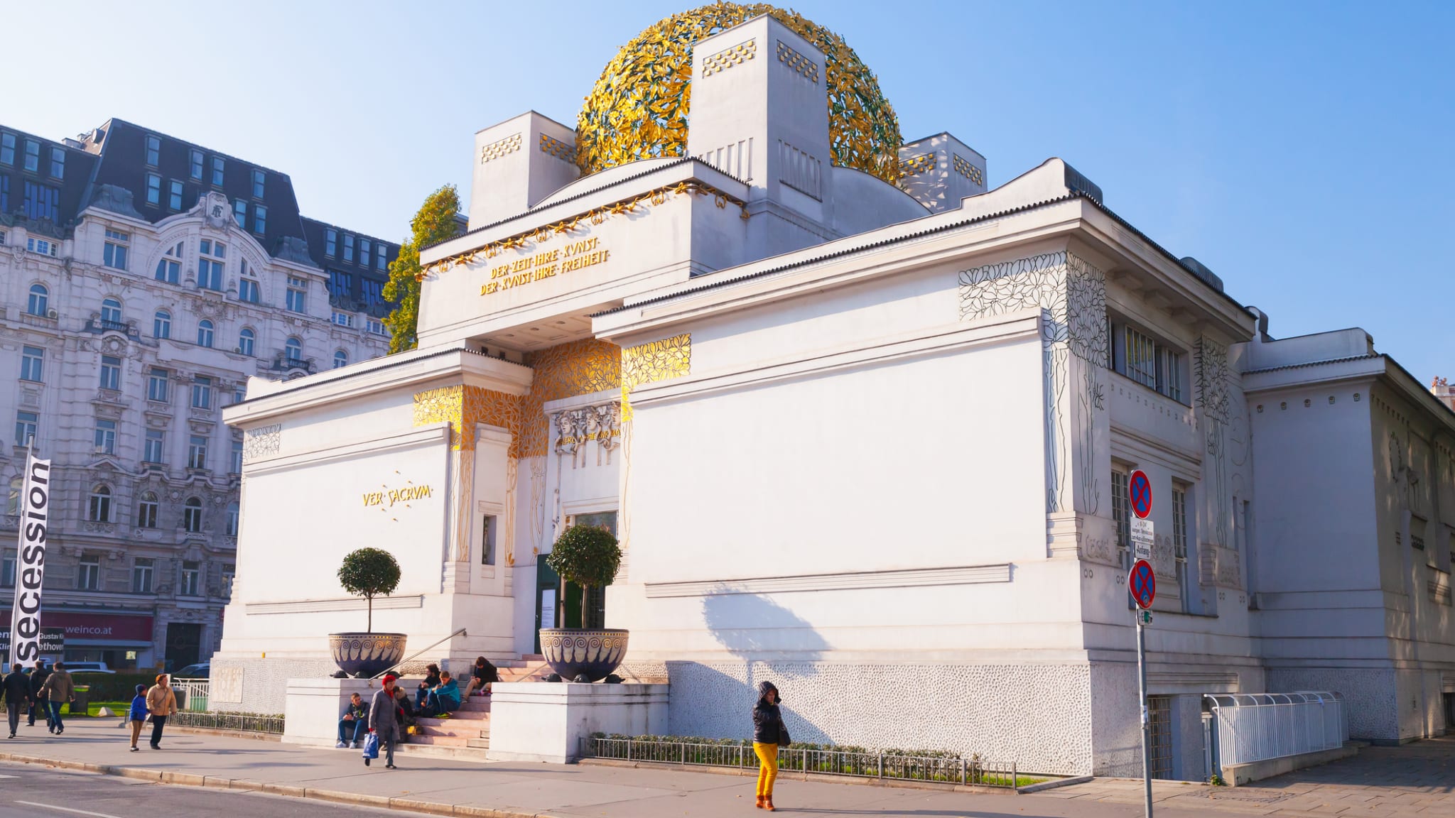Wiener Secession Gebäude ©eugenesergeev/iStock Editorial / Getty Images Plus via Getty Images