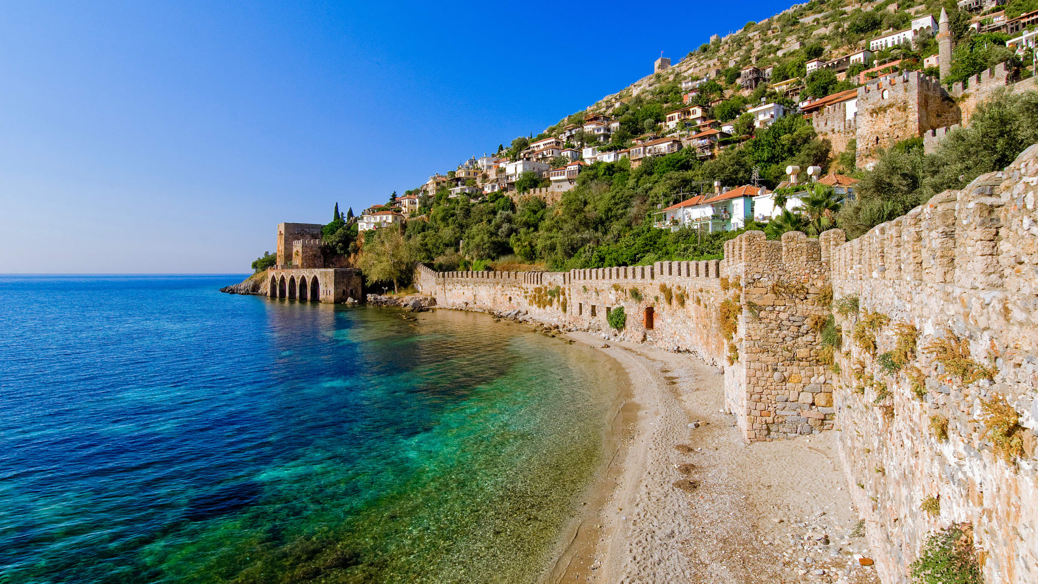 Alanya, Lykien, Provinz Antalya, Mittelmeer, Türkei