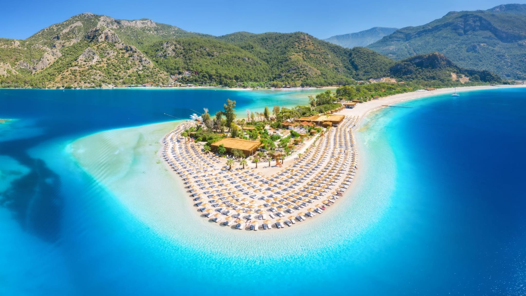 Blaue Lagune in Ölüdeniz, Türkische Ägäis