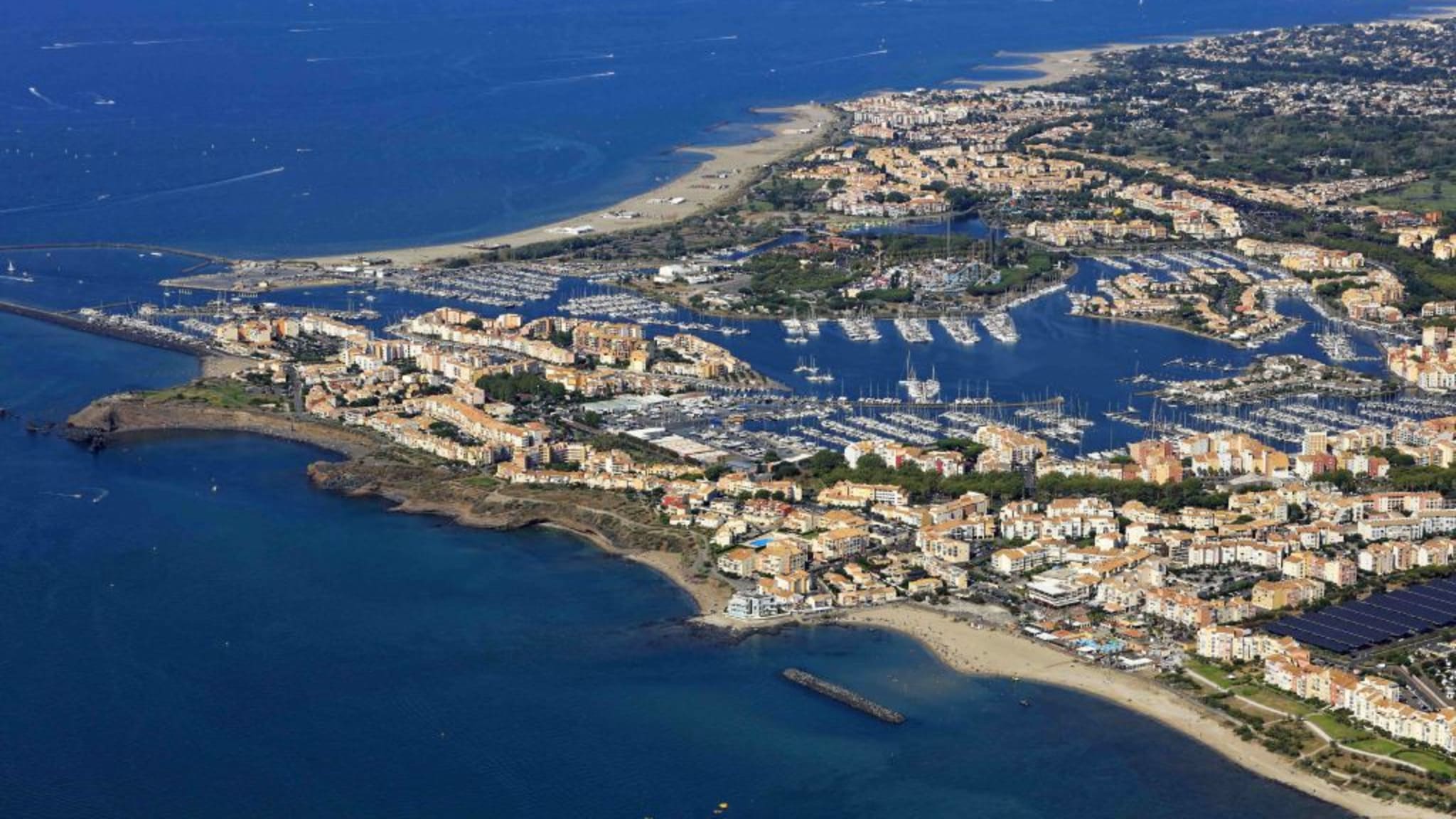 Blick auf den Cap d'Agde in Frankreich. © Andia / Kontributor/Universal Images Group via Getty Images