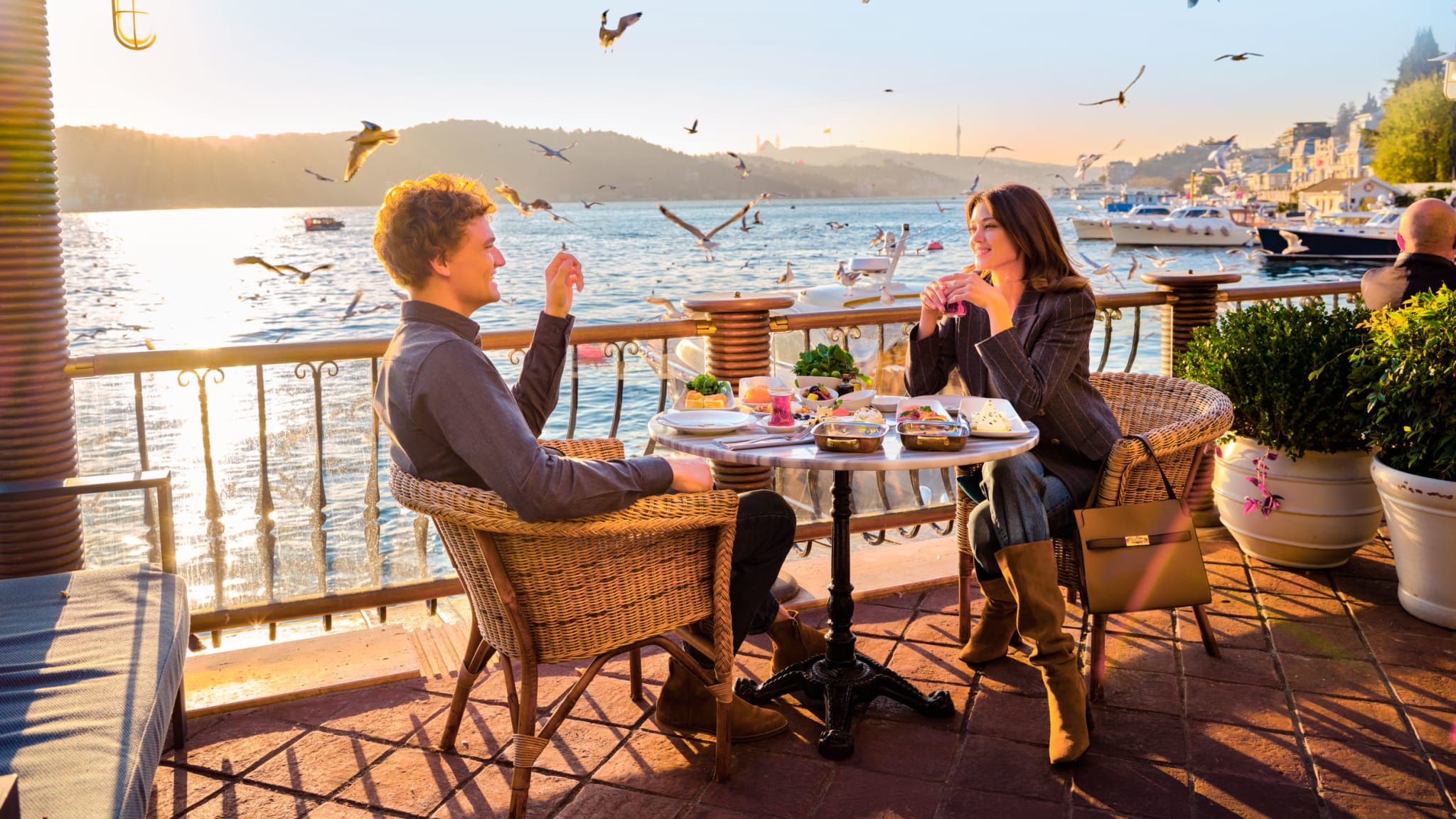 Ein Café am Wasser, Türkei