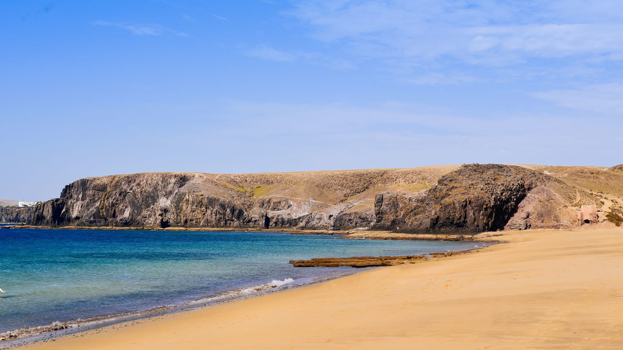 Playa Mujeres im Süden von Lanzarote