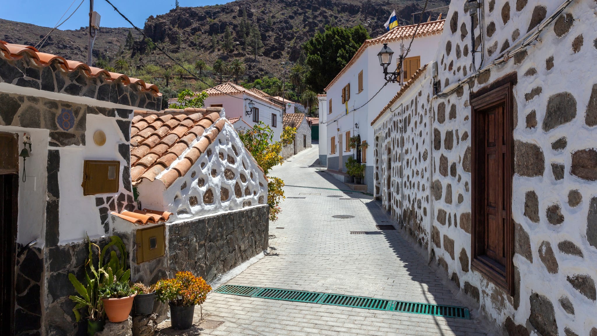 Fataga, Gran Canaria, Spanien
