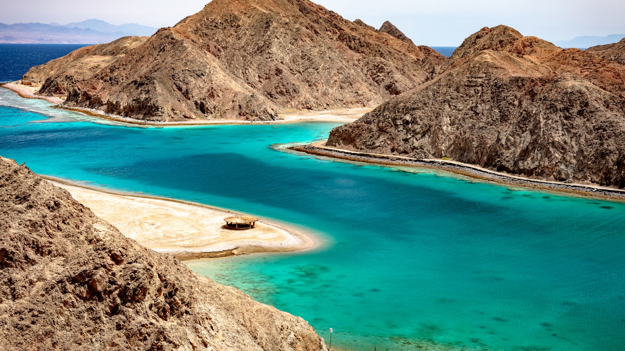 Fjordbucht Taba im Golf von Aqaba, Ägypten