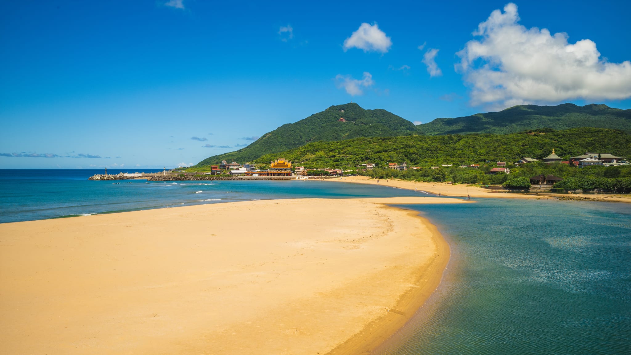 Fulong-Beach, Neu-Taipeh, Taiwan