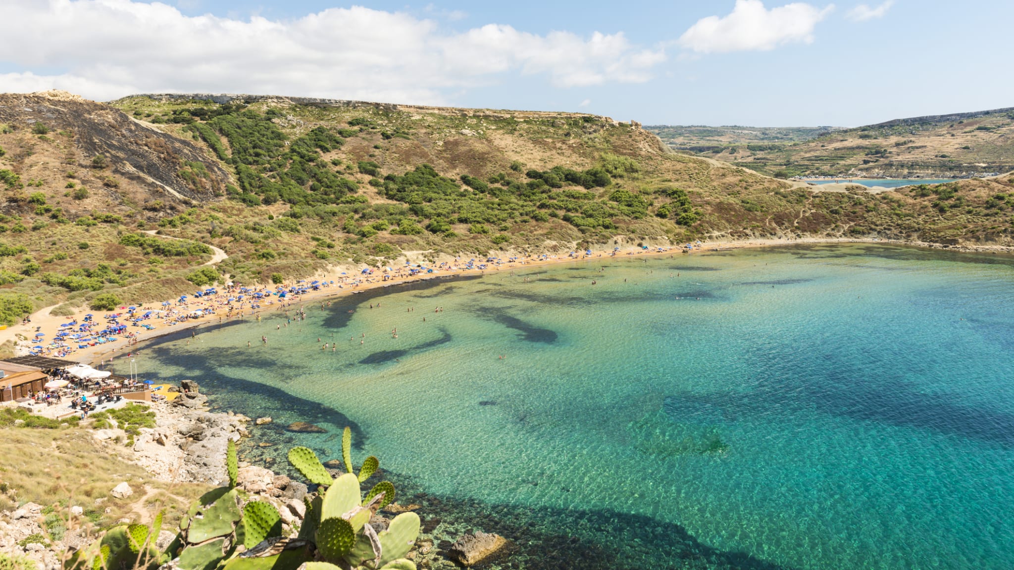 Ghajn Tuffieha Beach auf Malta