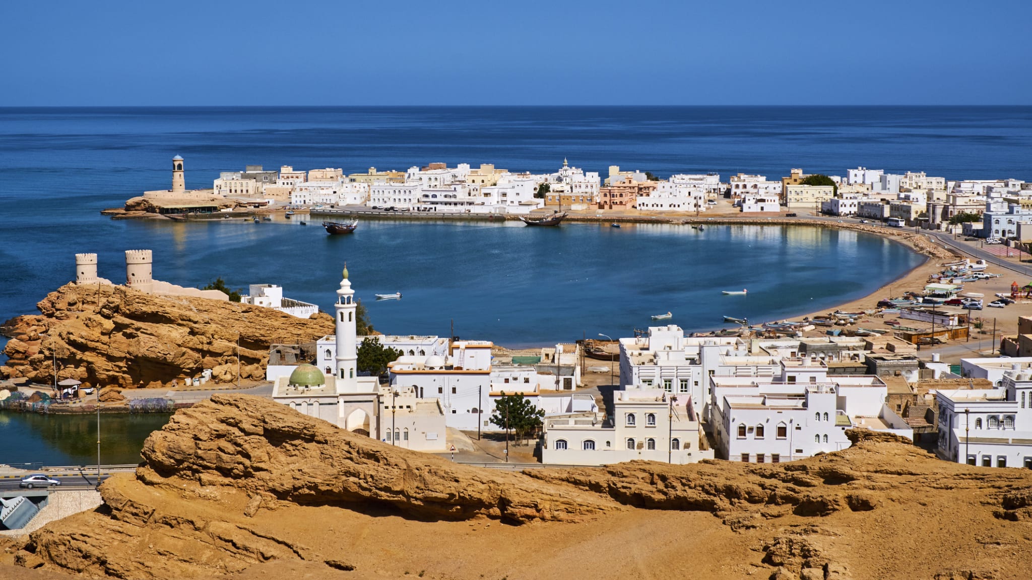 Hafen von Al Ayjah, Oman