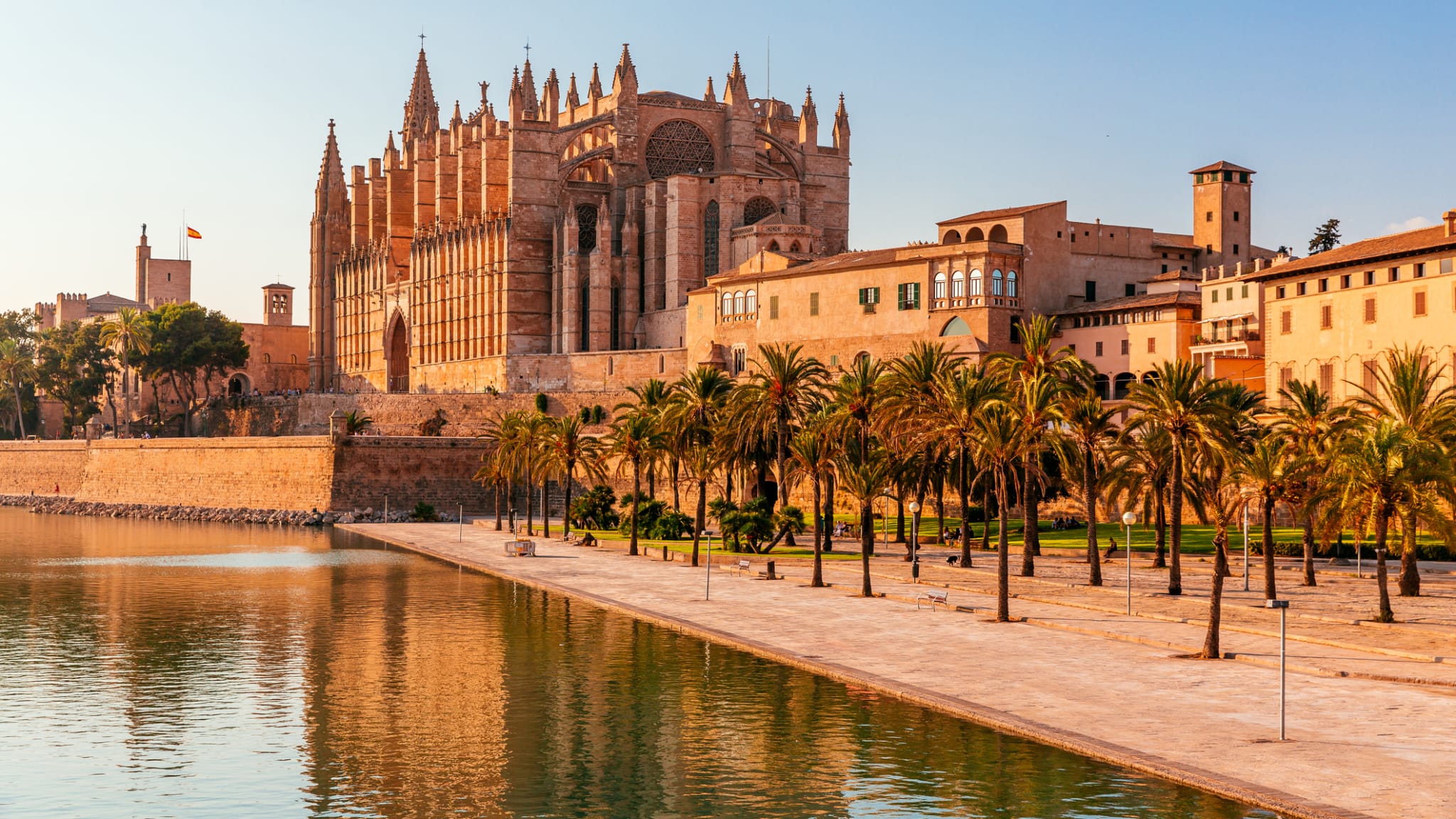 Kathedrale von Palma de Mallorca, Balearen, Spanien