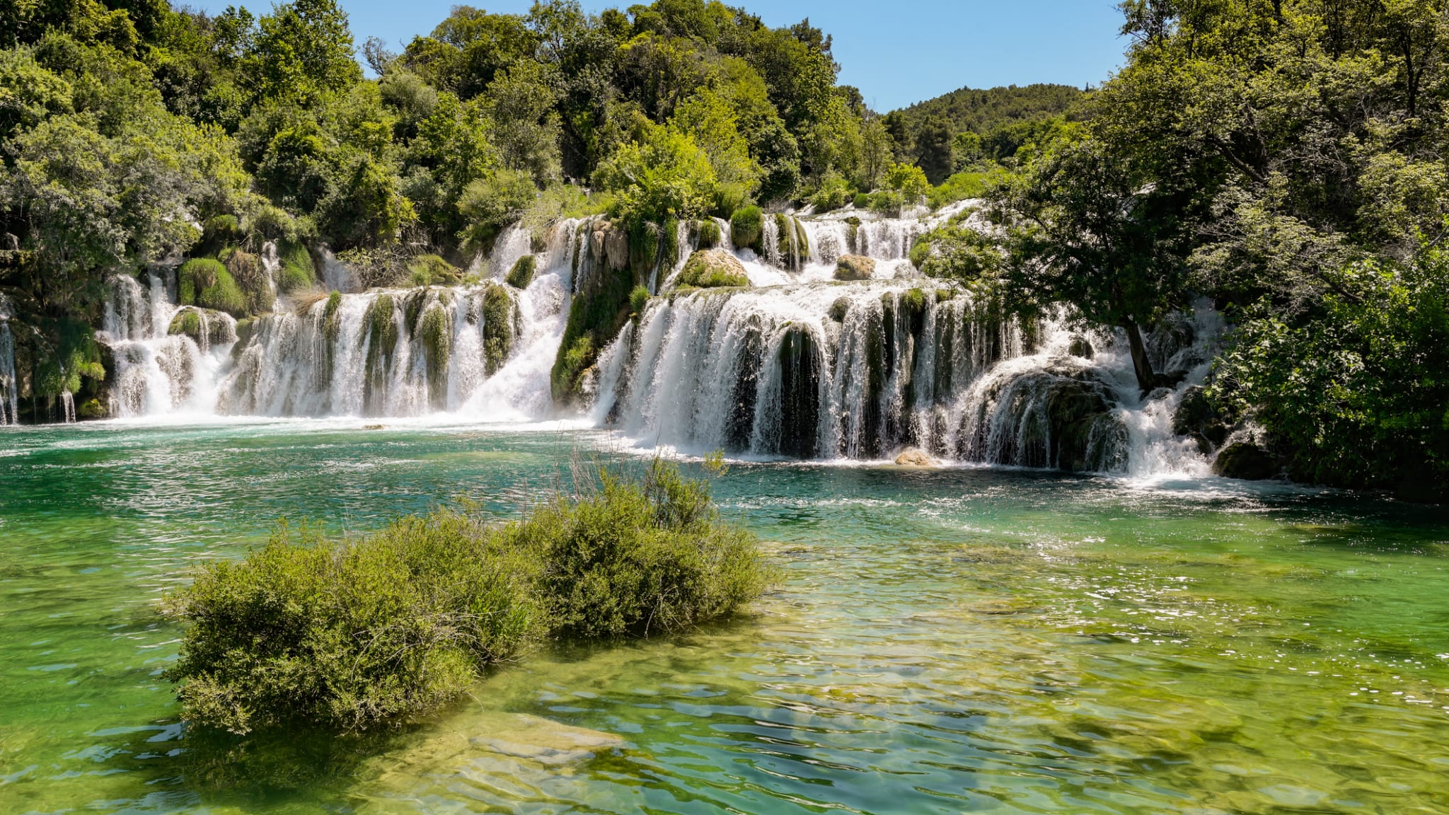 Krka Wasserfälle, Nationalpark Krka, Kroatien