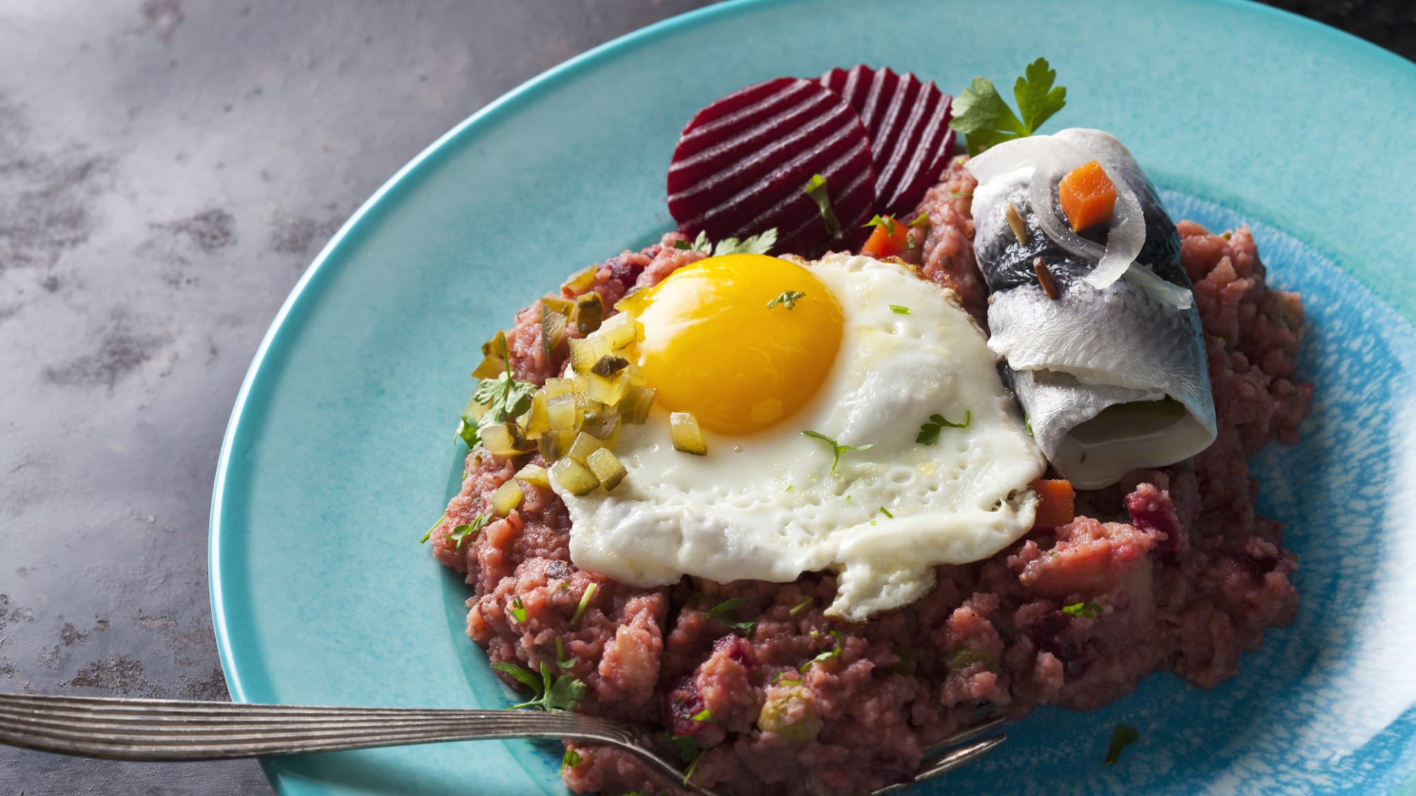 Labskaus, ein im norden Deutschlands beliebtes Gericht © Westend61/Westend61 via Getty Images