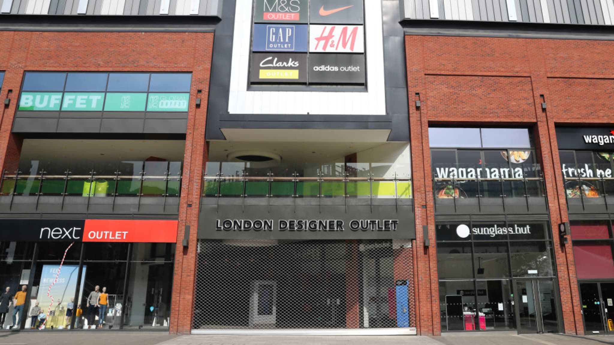 London Designer Outlet, London, Großbritannien