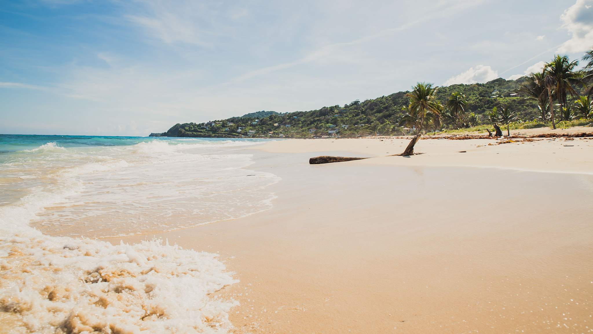 EIn leerer weiter Strand