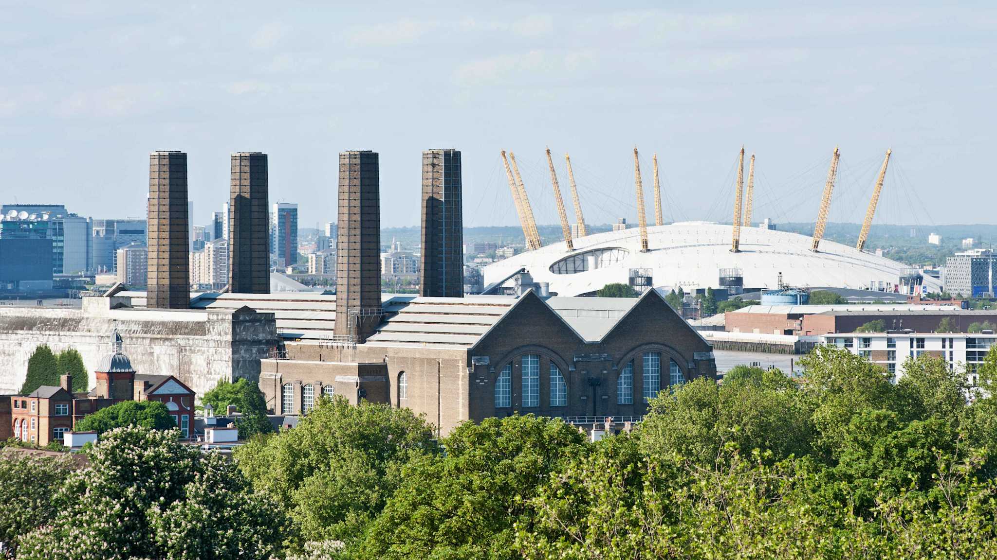 O2-Arena in London, Großbritannien.