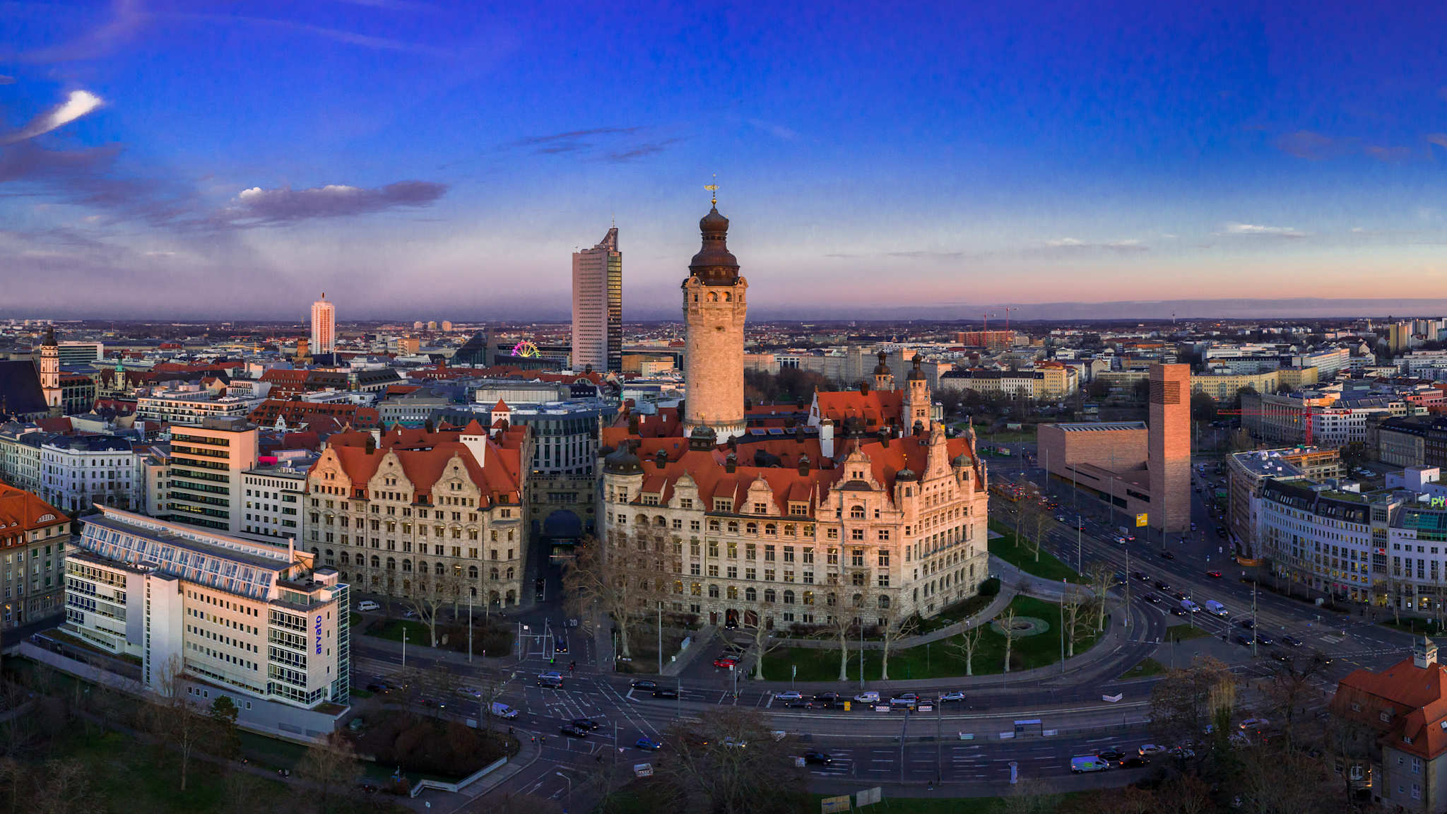 Panoramablick über Leipzig © stock.adobe.com - andre