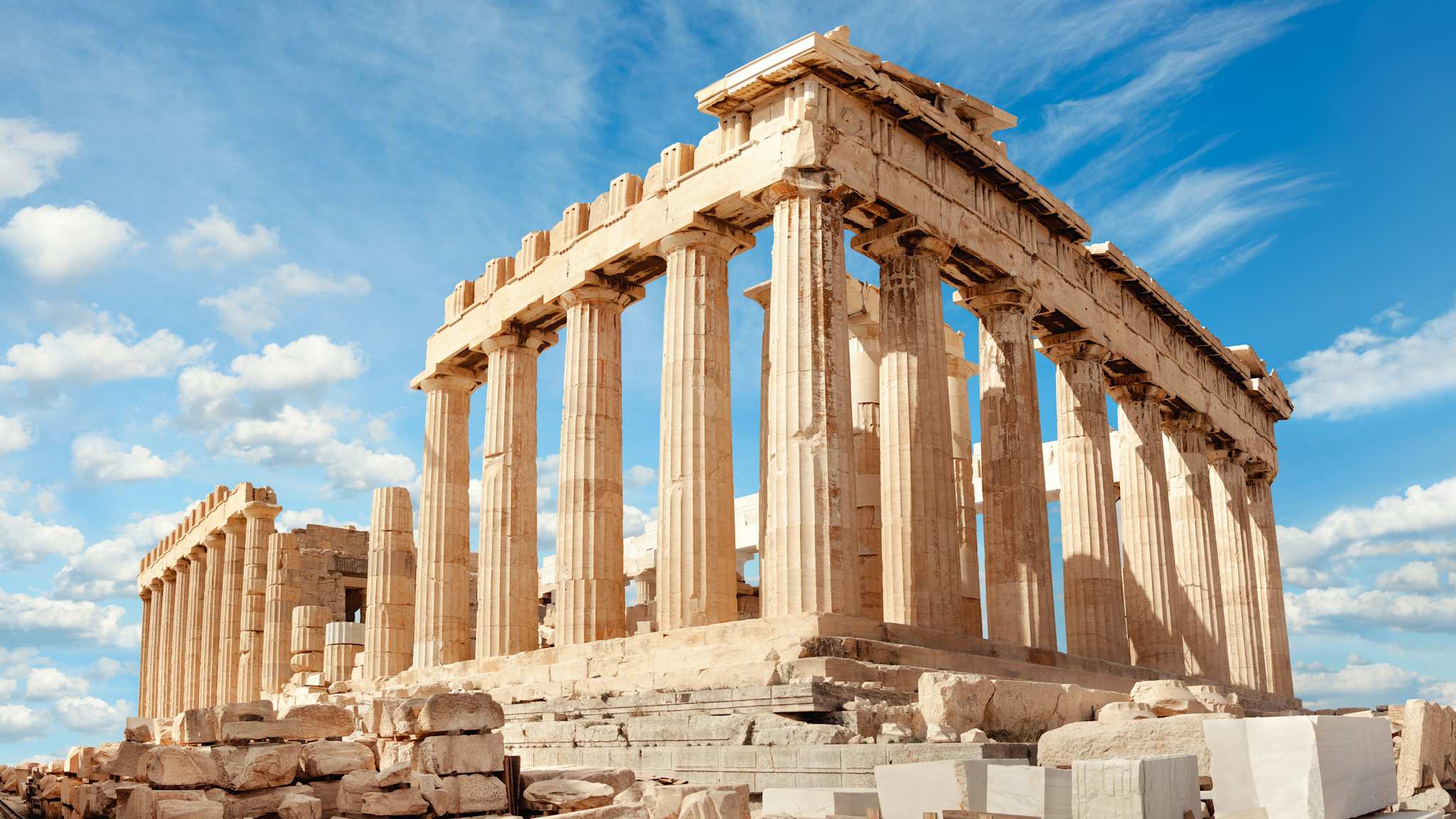 Das Wahrzeichen von Athen ist seit 2500 Jahren der Parthenon der Akropolis. © fotolia/tilialucida