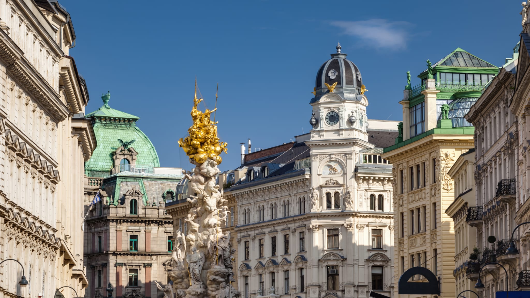 Pestsäule in Wien, Österreich