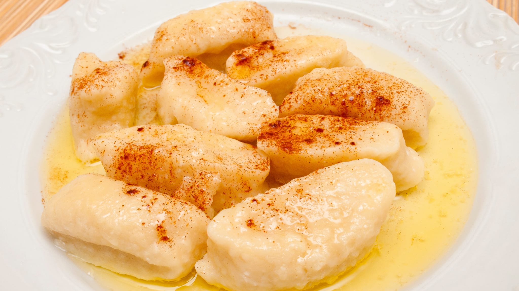 Polnische Spezialität in Buttersoße