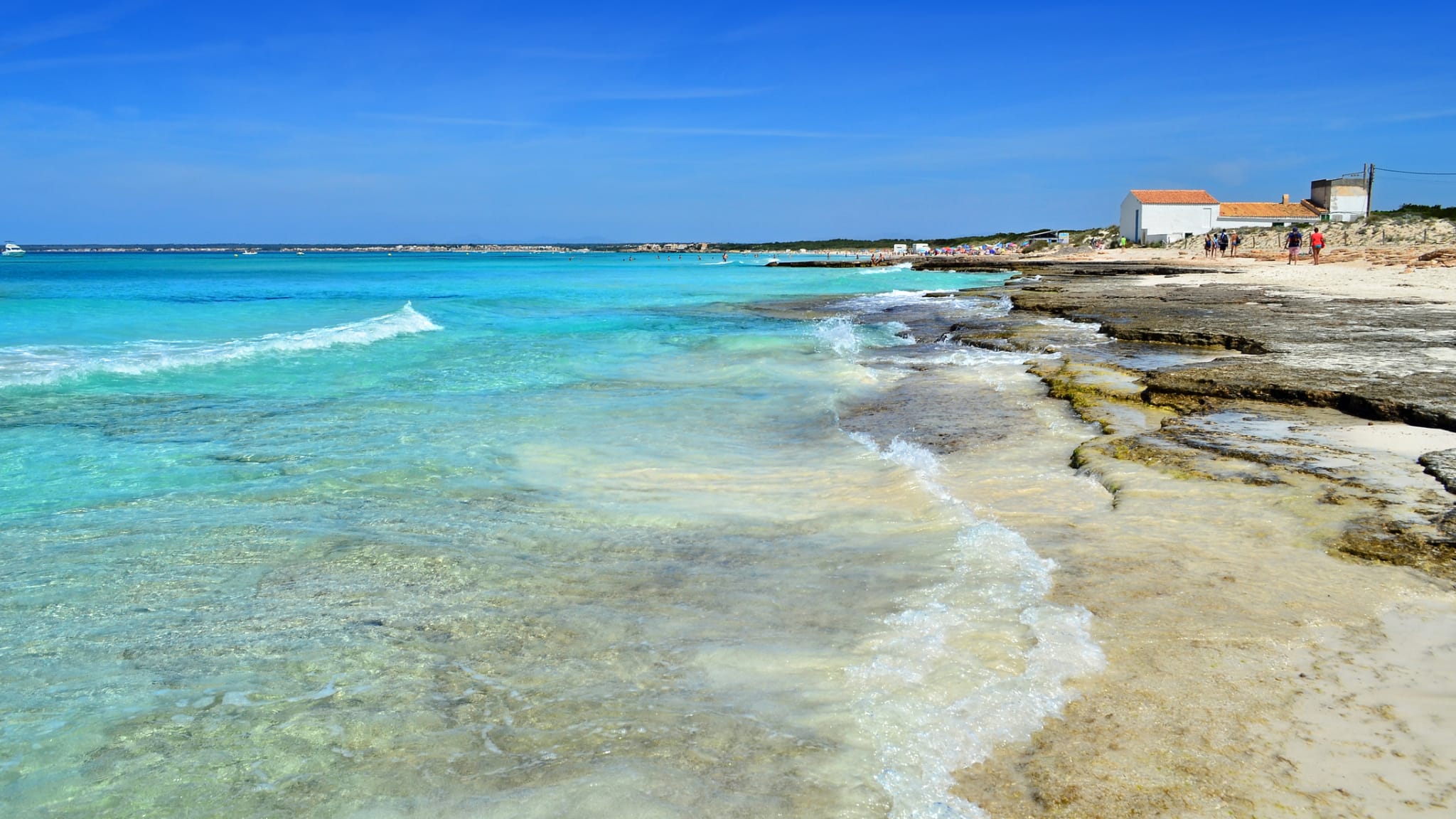 Playa Es Trenc, Mallorca, Balearen, Spanien