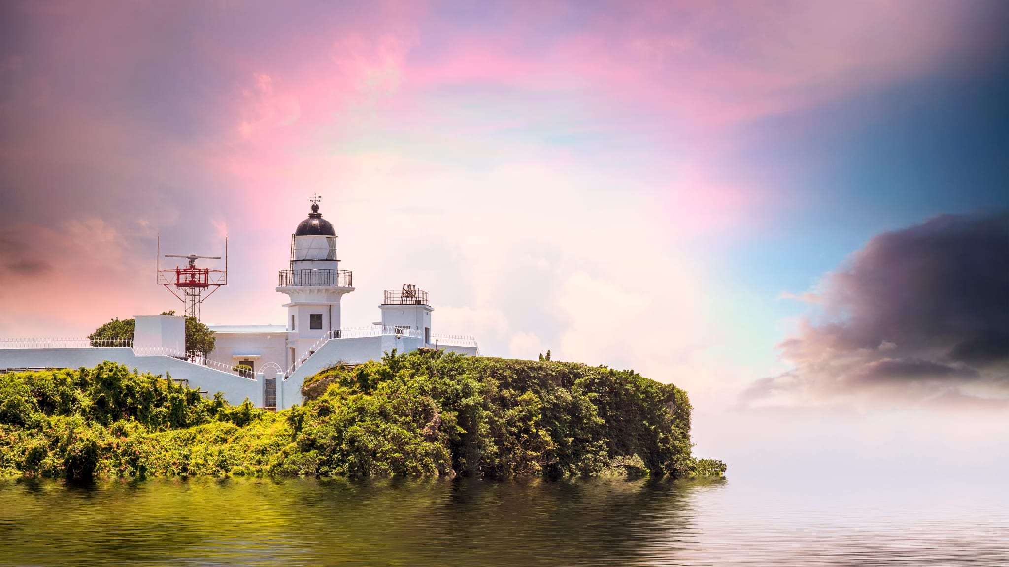 Qijin Leuchtturm, Kaohsiung, Taiwan