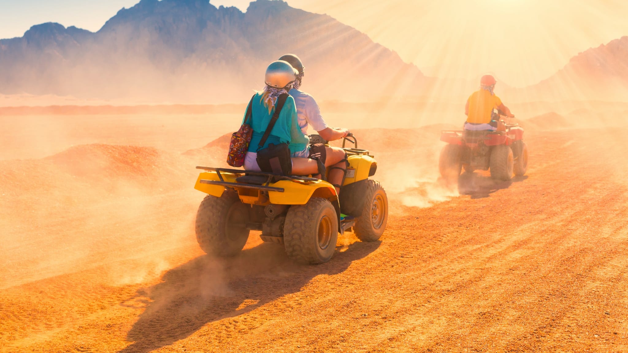 Eine Quad-Safari ist ein absolutes Muss wenn Du in Ägypten Urlaub machst