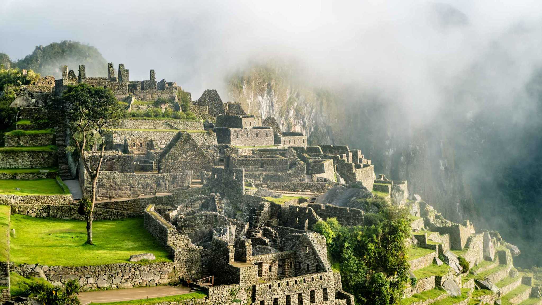 Ruinen von Machu Picchu, Peru.