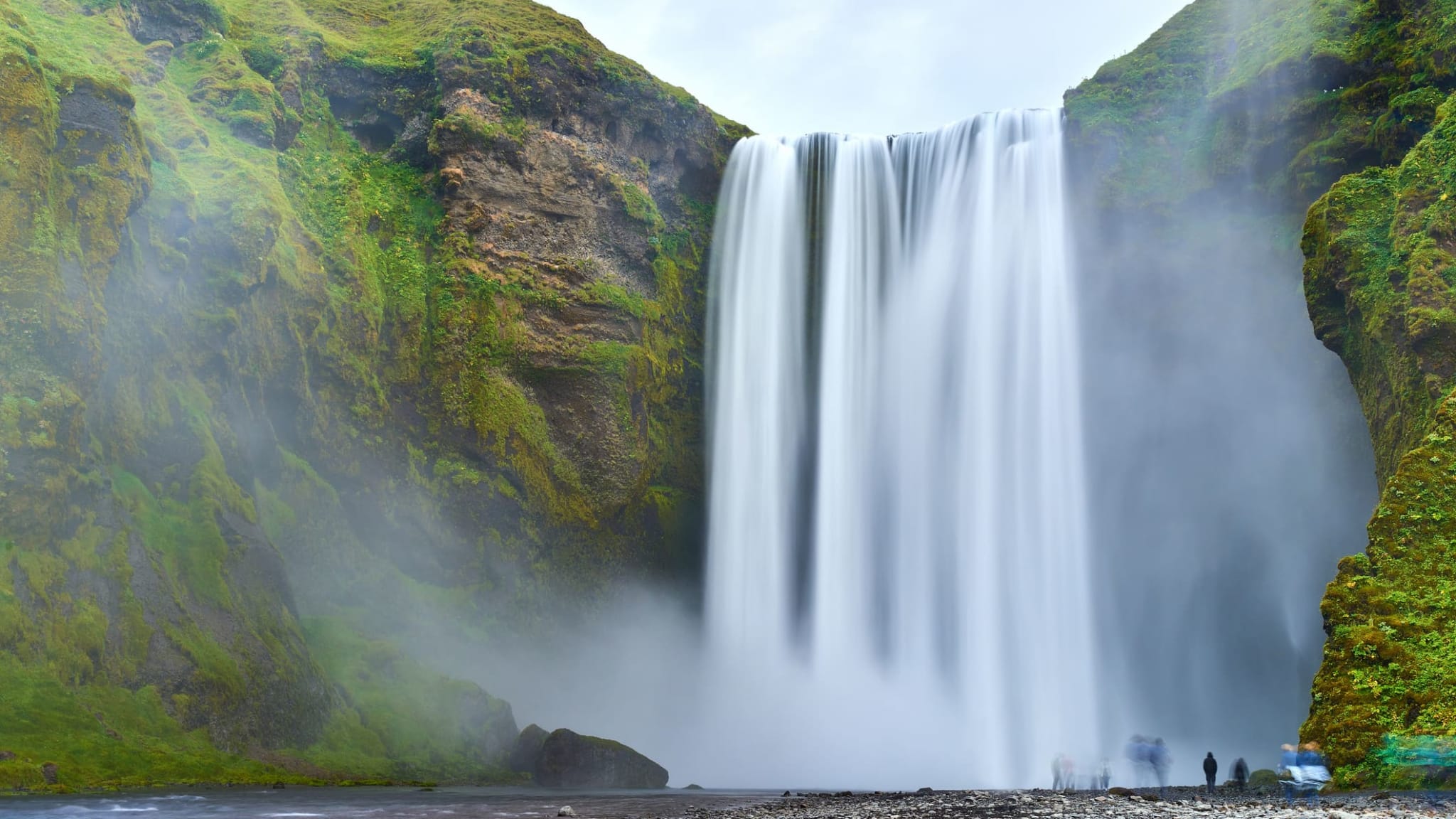 Seljalandsfoss Wasserfall in Island.