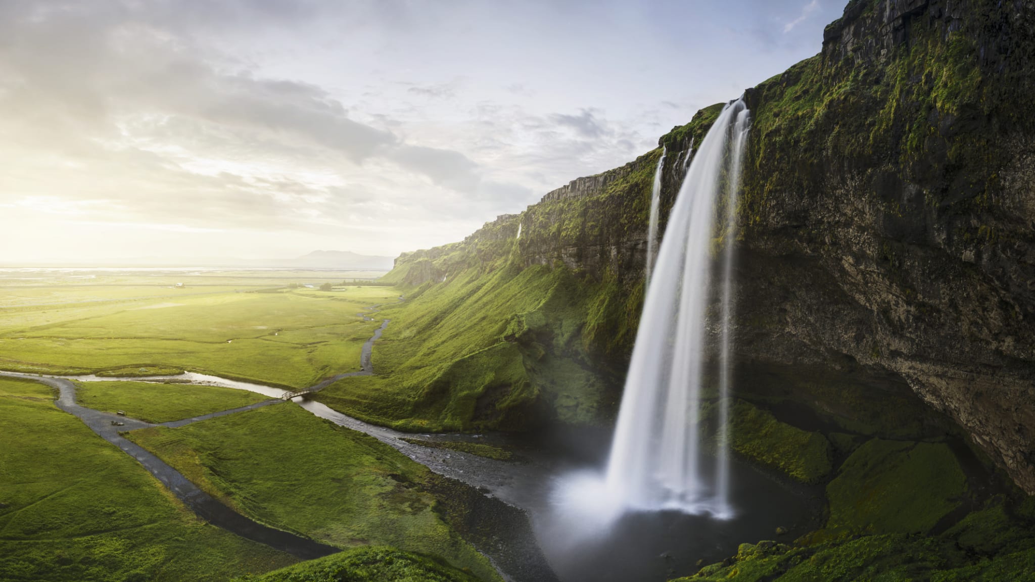 Seljalandsfoss Wasserfall, Island