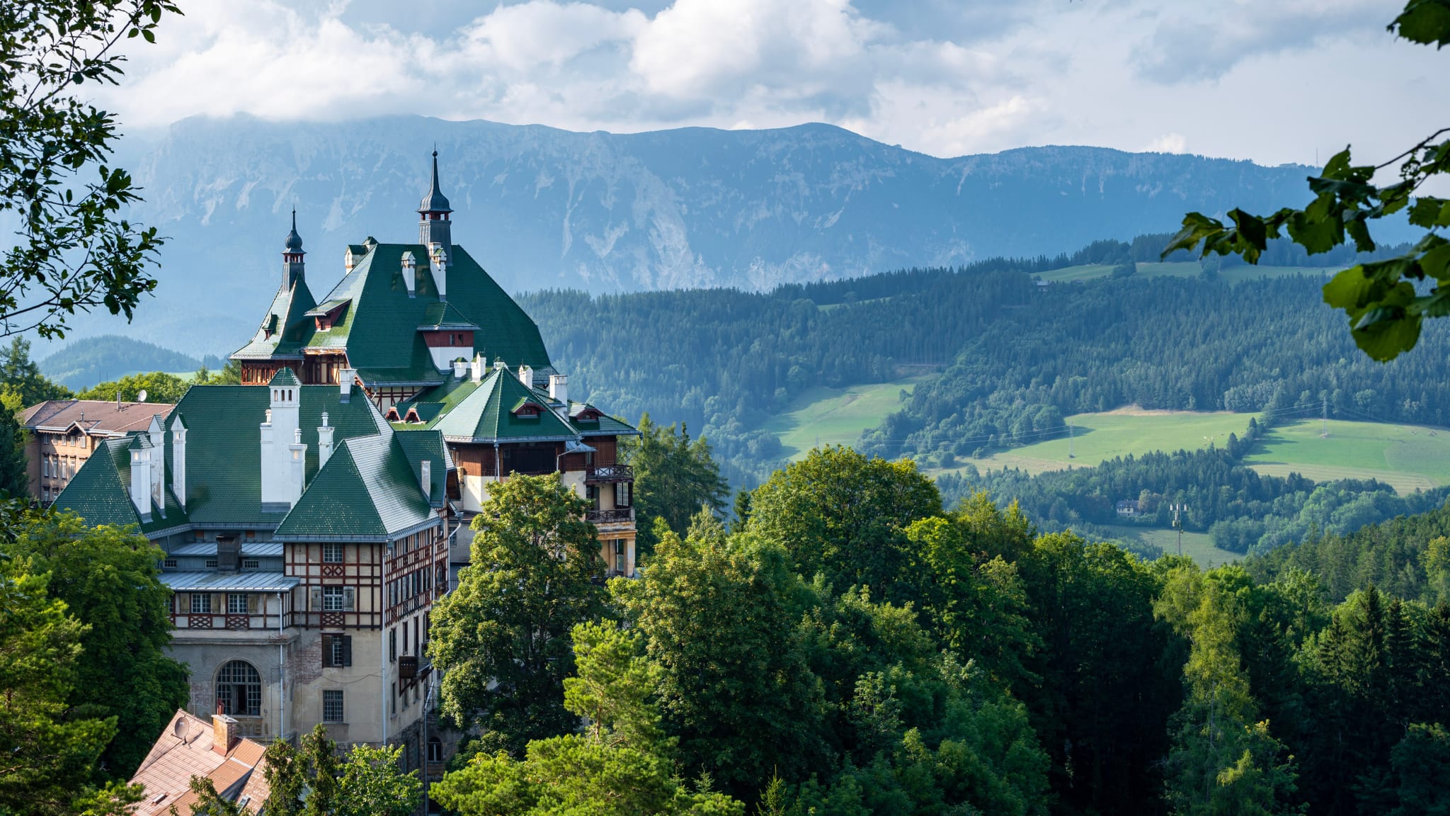 Der Semmeringpass in den Wiener Alpen © Martin - stock.adobe.com