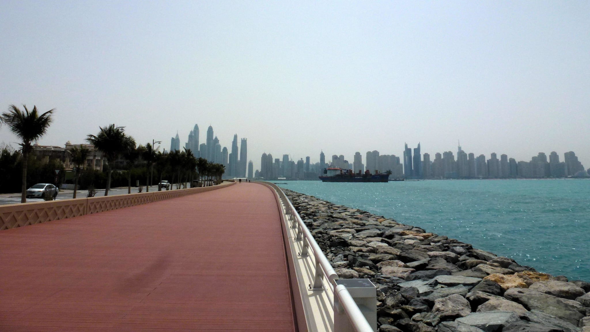 Blick auf die Skyline von Dubai.