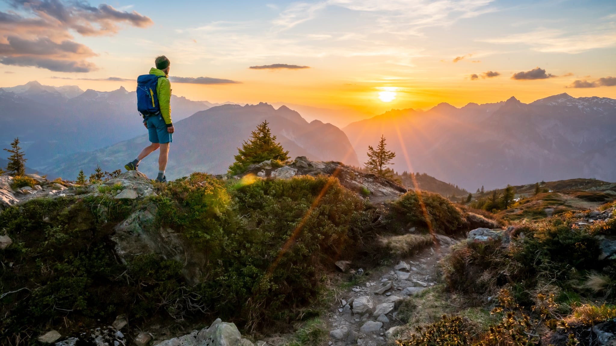Sonnenuntergang in Tirol © Netzer Johannes - stock.adobe.com