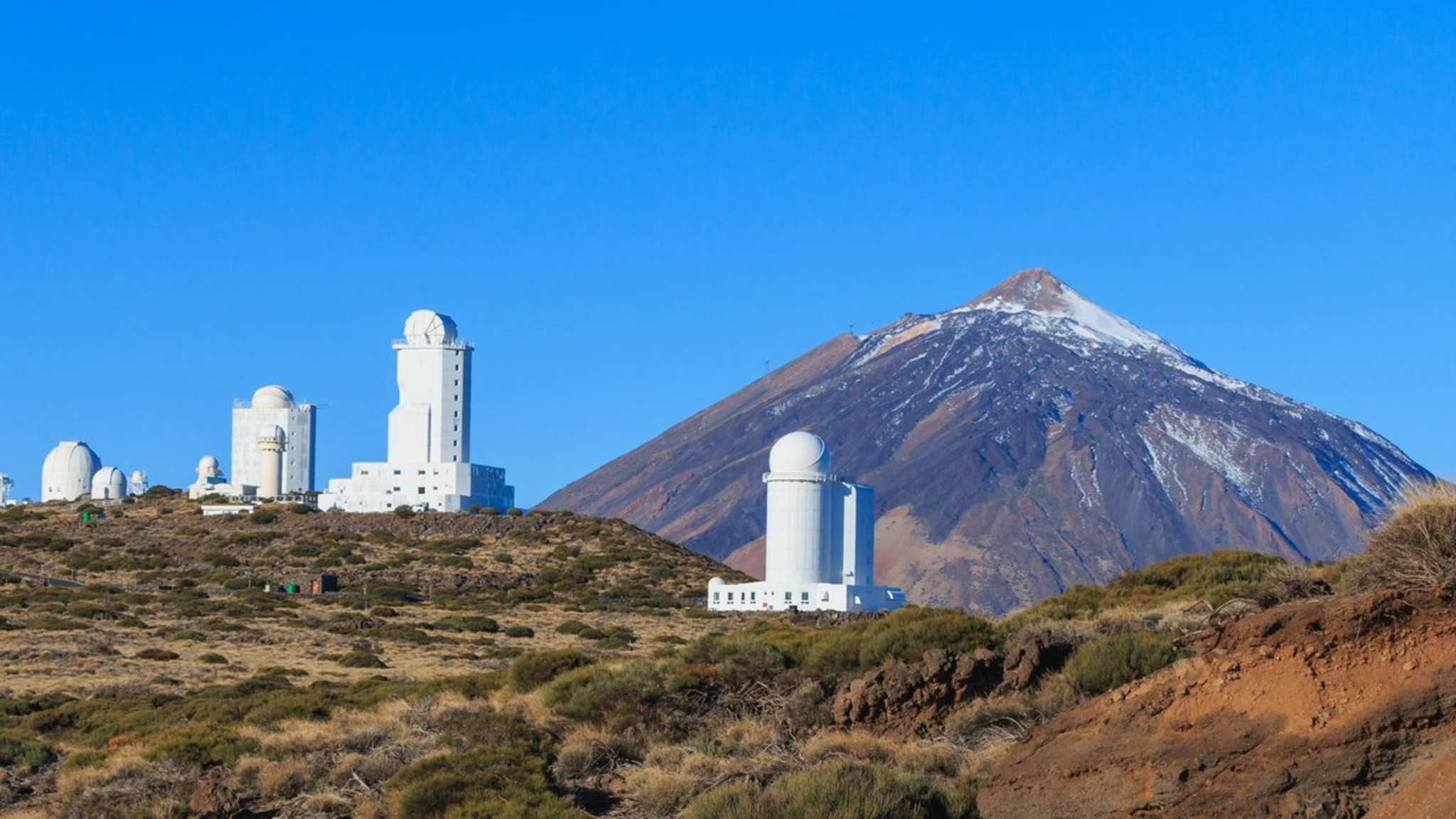 Die Forschungseinrichtung am Izaña liegt auf rund 2.400 Metern Höhe. © istock/DaliusBaranauskas