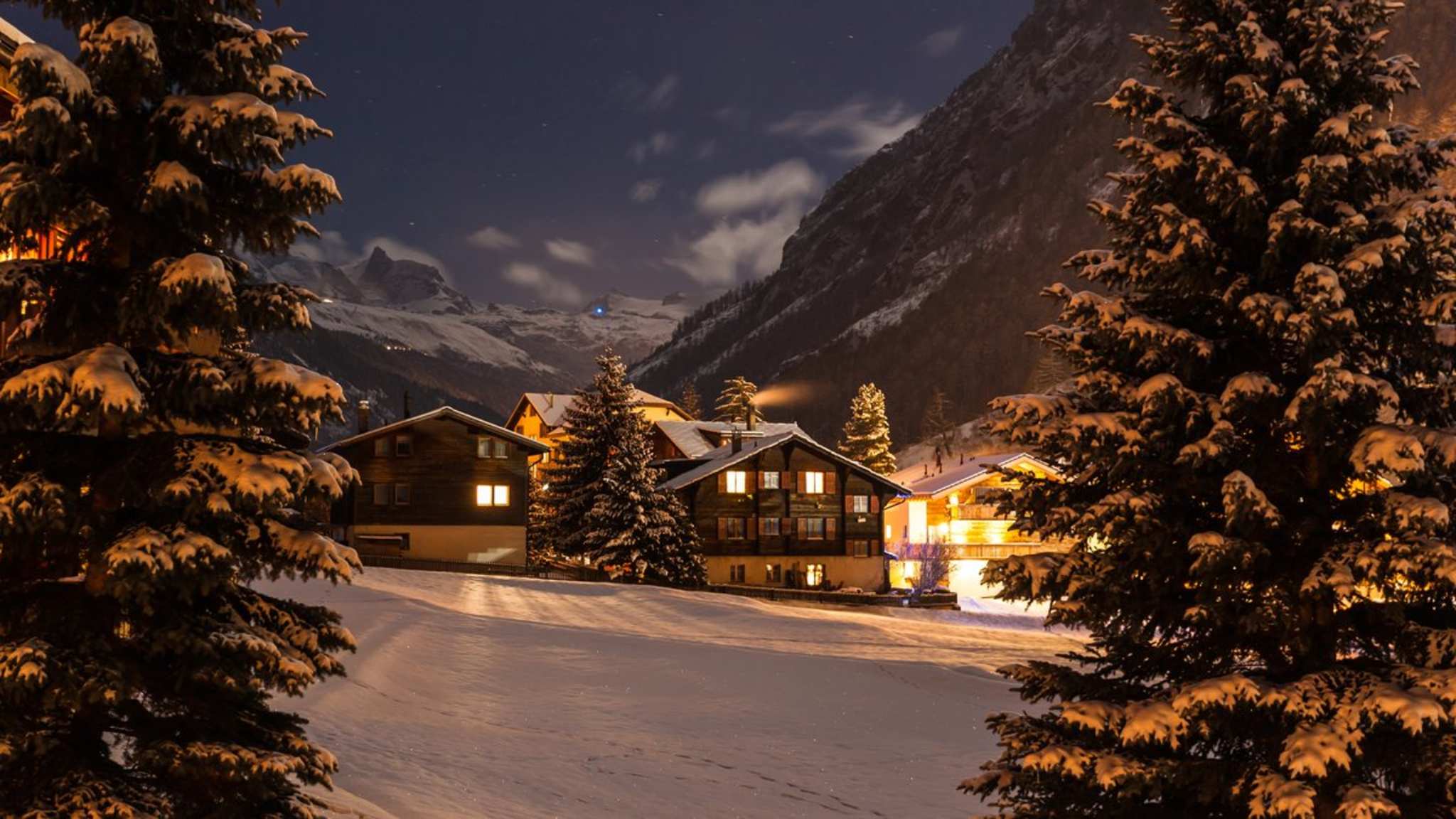 In manchen Schweizer Regionen und Gemeinden herrscht während der Silvesternacht friedliche Ruhe. © VogelSP/iStock