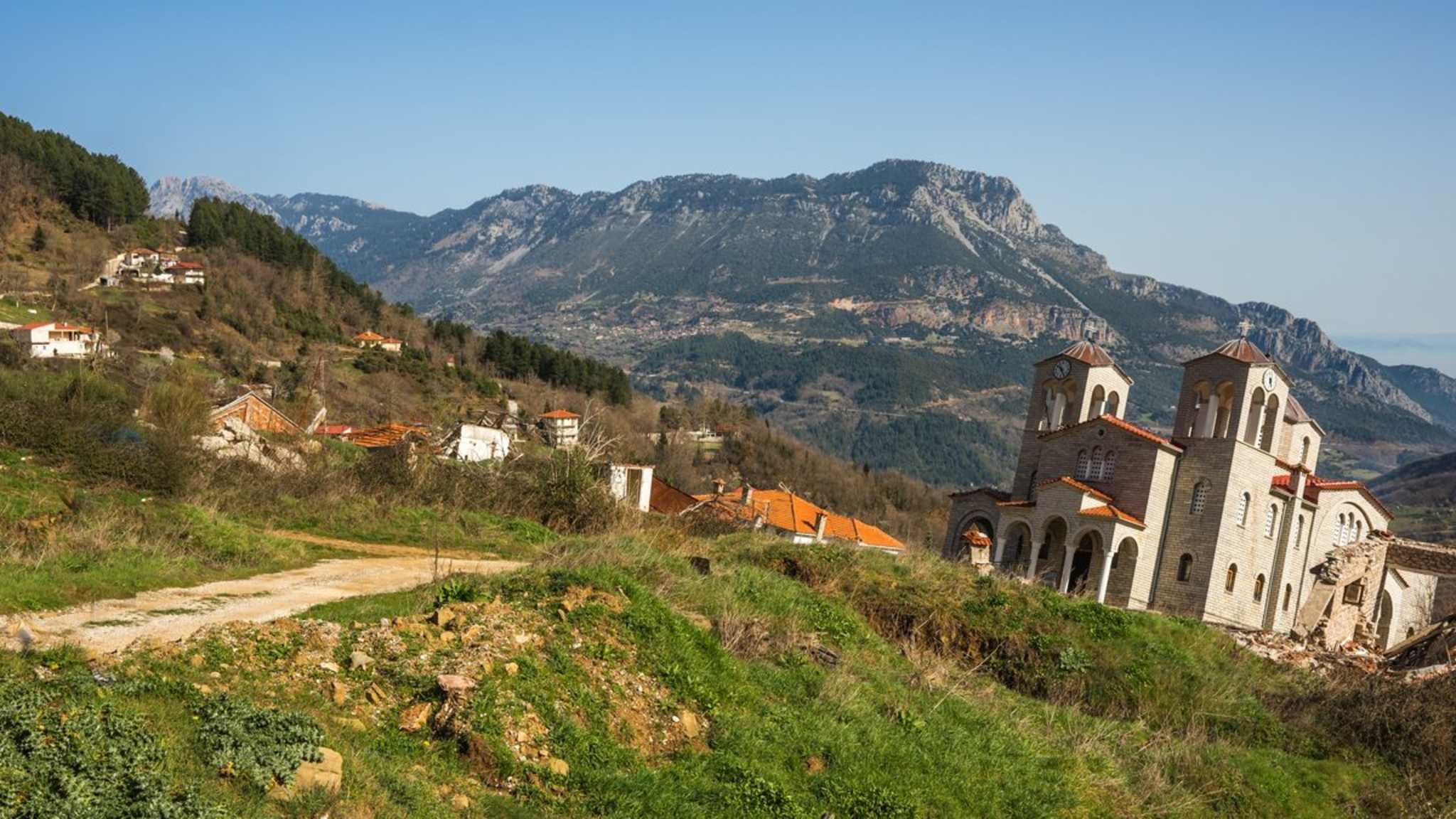 Die Kirche Panagia Theotokos fordert die menschlichen Sinne heraus. © siete_vidas/iStock via Getty Images