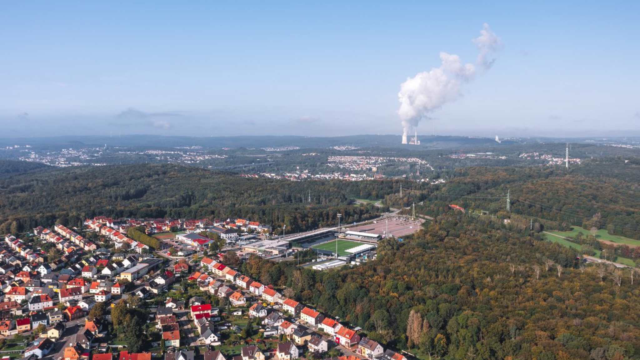 Elversberg: Wo der kleinste Fußball-Bundesligist zu Hause ist